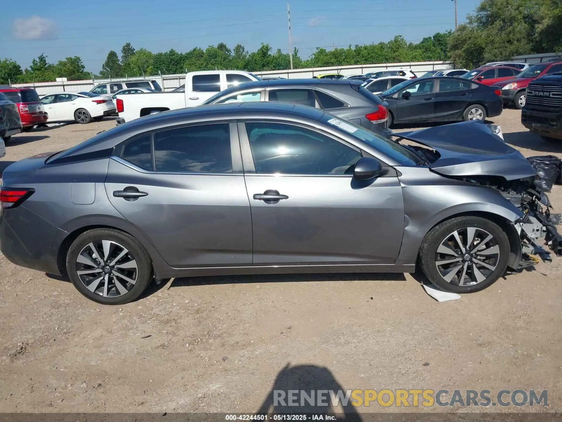 14 Photograph of a damaged car 3N1AB8CV9PY313149 NISSAN SENTRA 2023