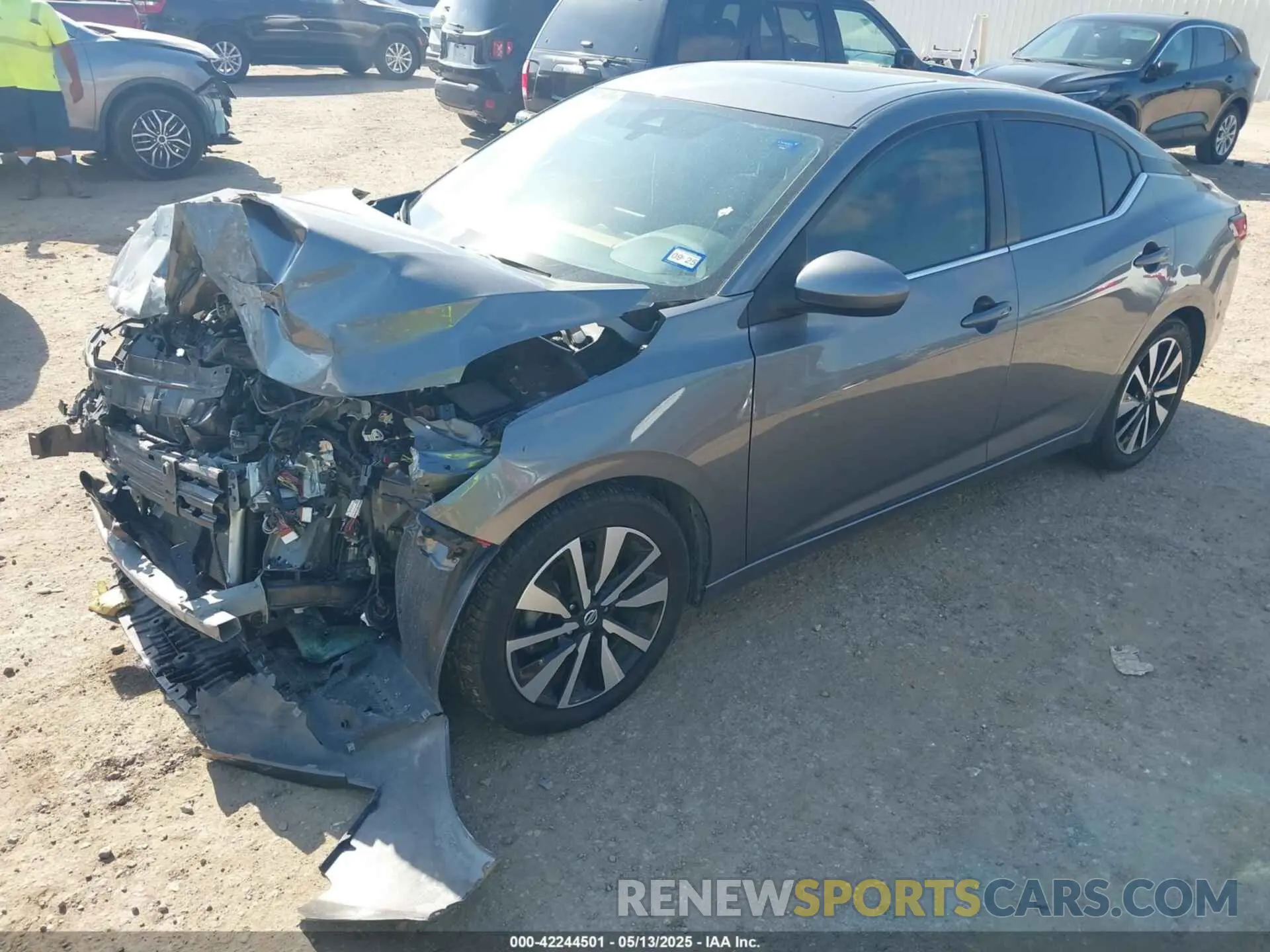 2 Photograph of a damaged car 3N1AB8CV9PY313149 NISSAN SENTRA 2023