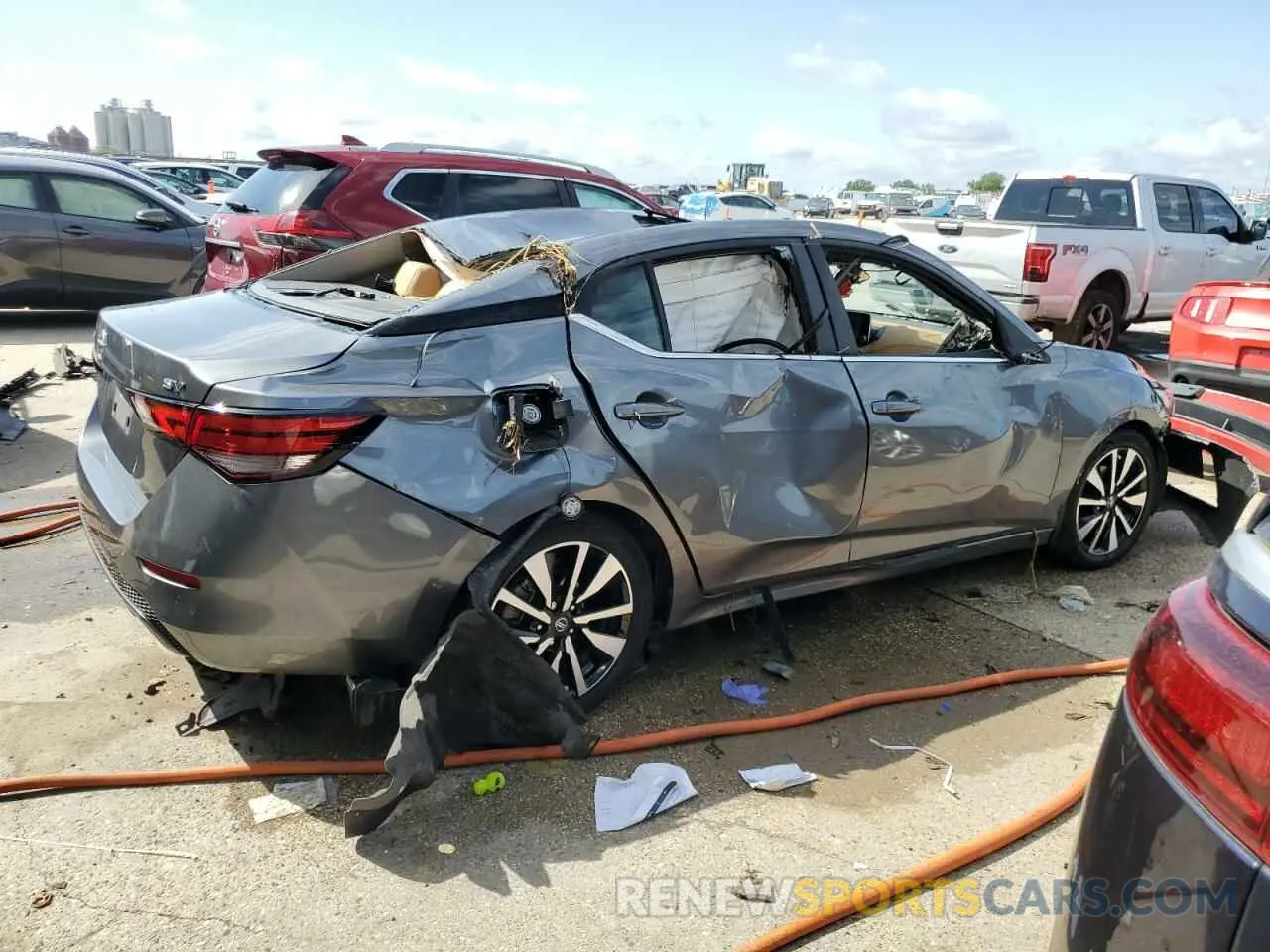 3 Photograph of a damaged car 3N1AB8CV9PY315368 NISSAN SENTRA 2023