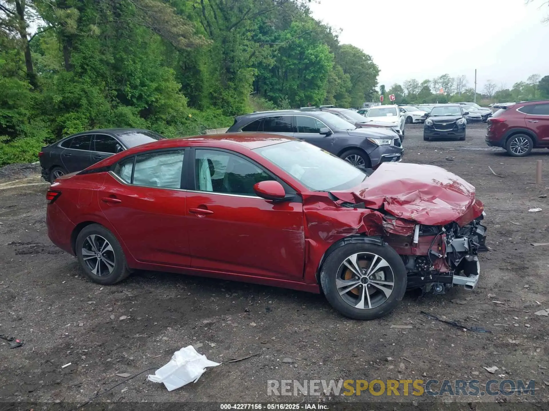 12 Photograph of a damaged car 3N1AB8CV9PY317198 NISSAN SENTRA 2023