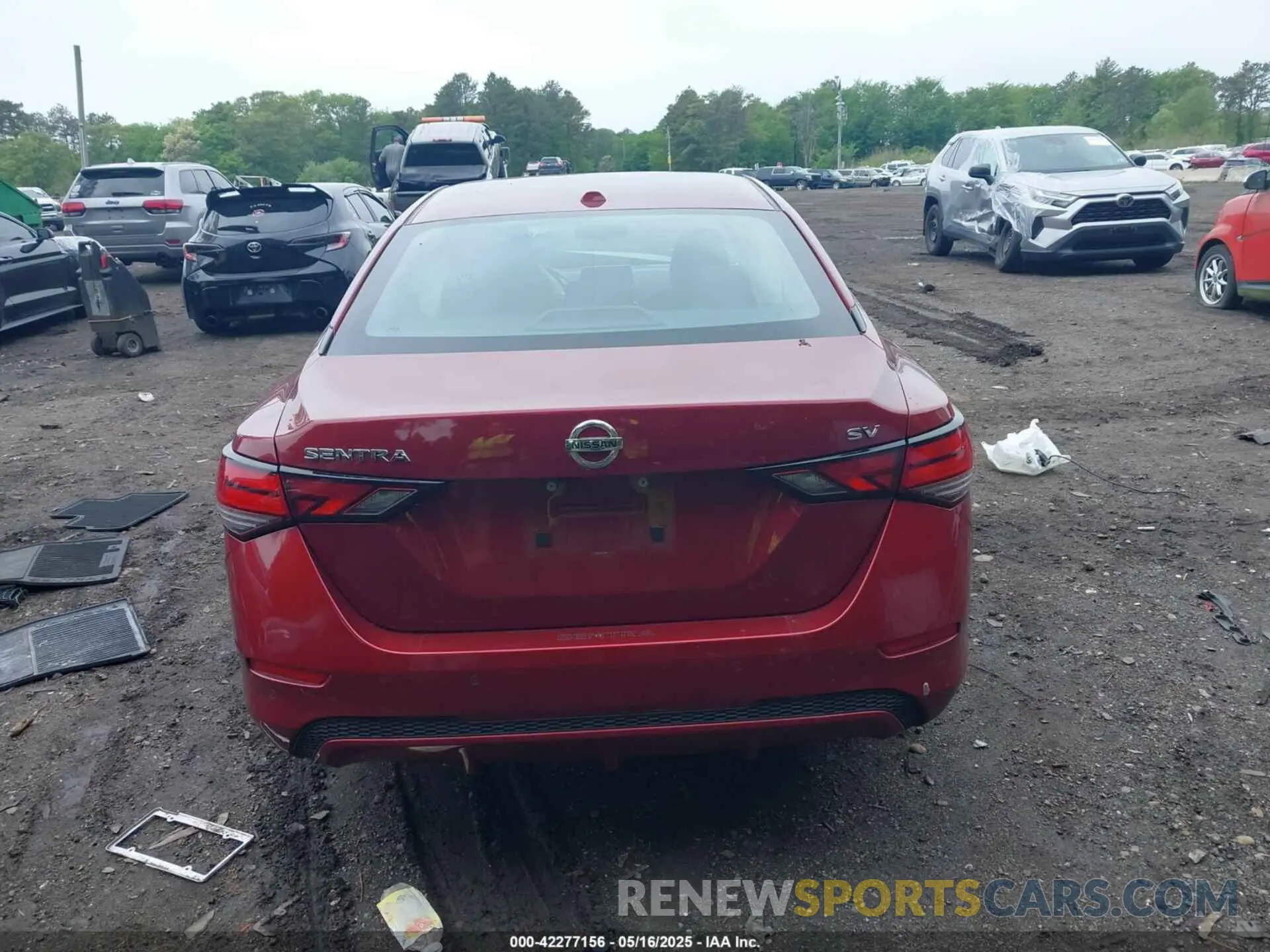 15 Photograph of a damaged car 3N1AB8CV9PY317198 NISSAN SENTRA 2023