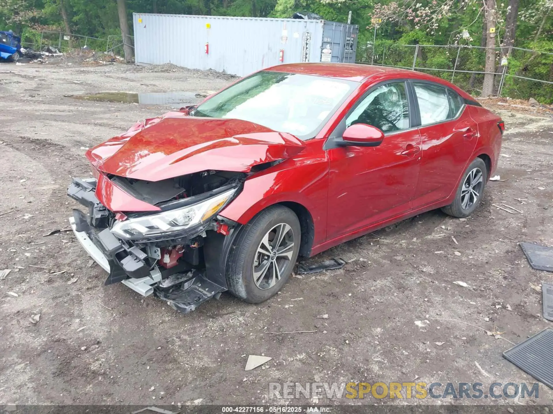 2 Photograph of a damaged car 3N1AB8CV9PY317198 NISSAN SENTRA 2023