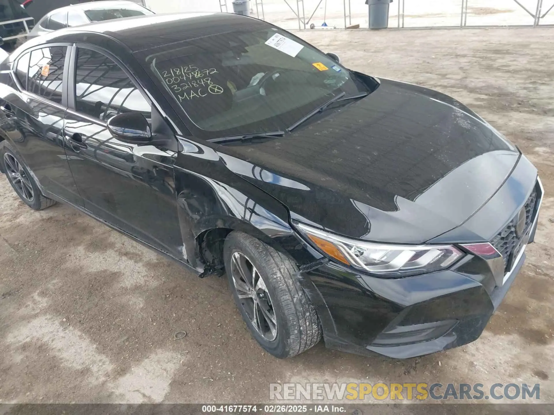 1 Photograph of a damaged car 3N1AB8CV9PY321848 NISSAN SENTRA 2023