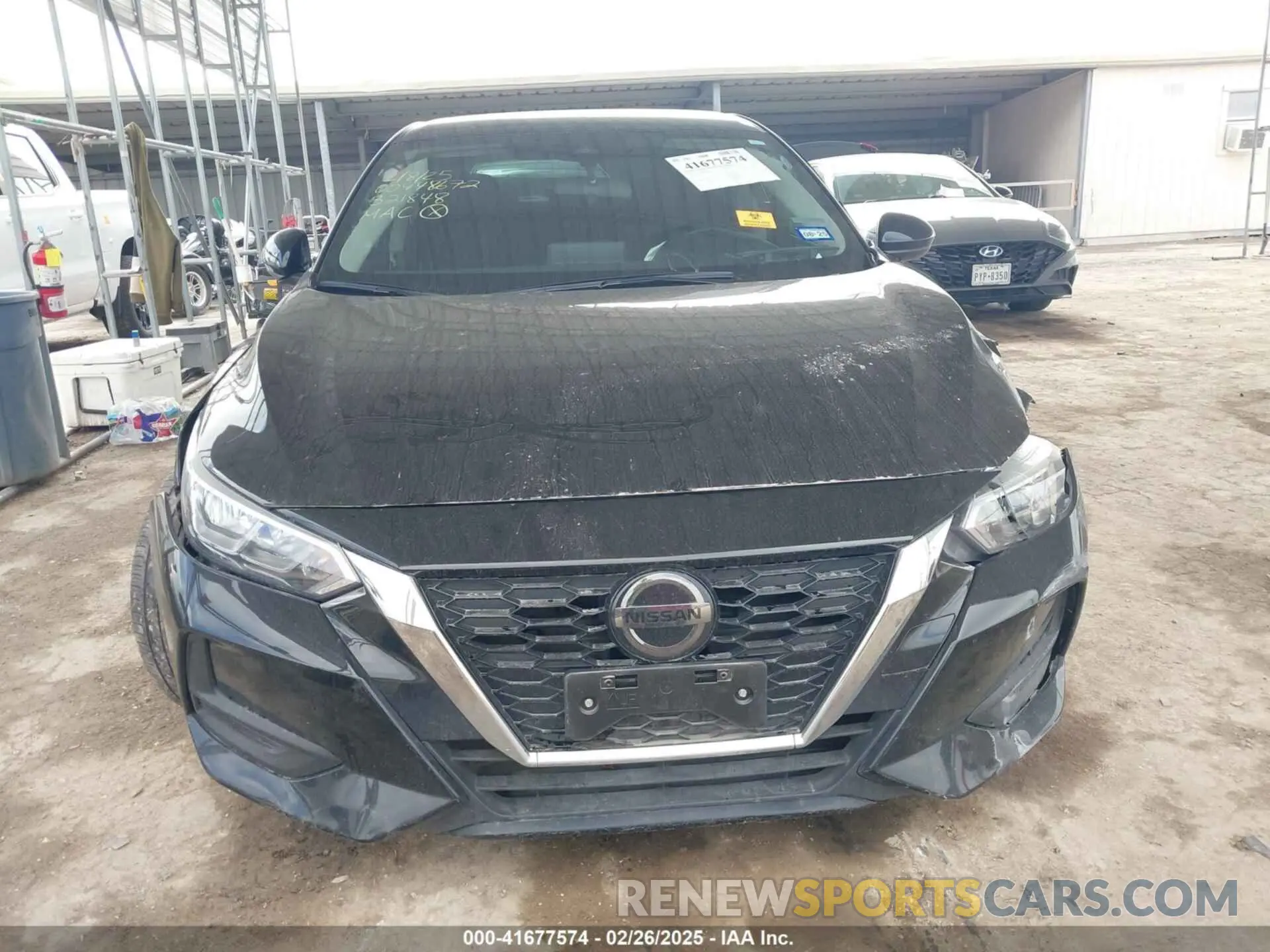 12 Photograph of a damaged car 3N1AB8CV9PY321848 NISSAN SENTRA 2023