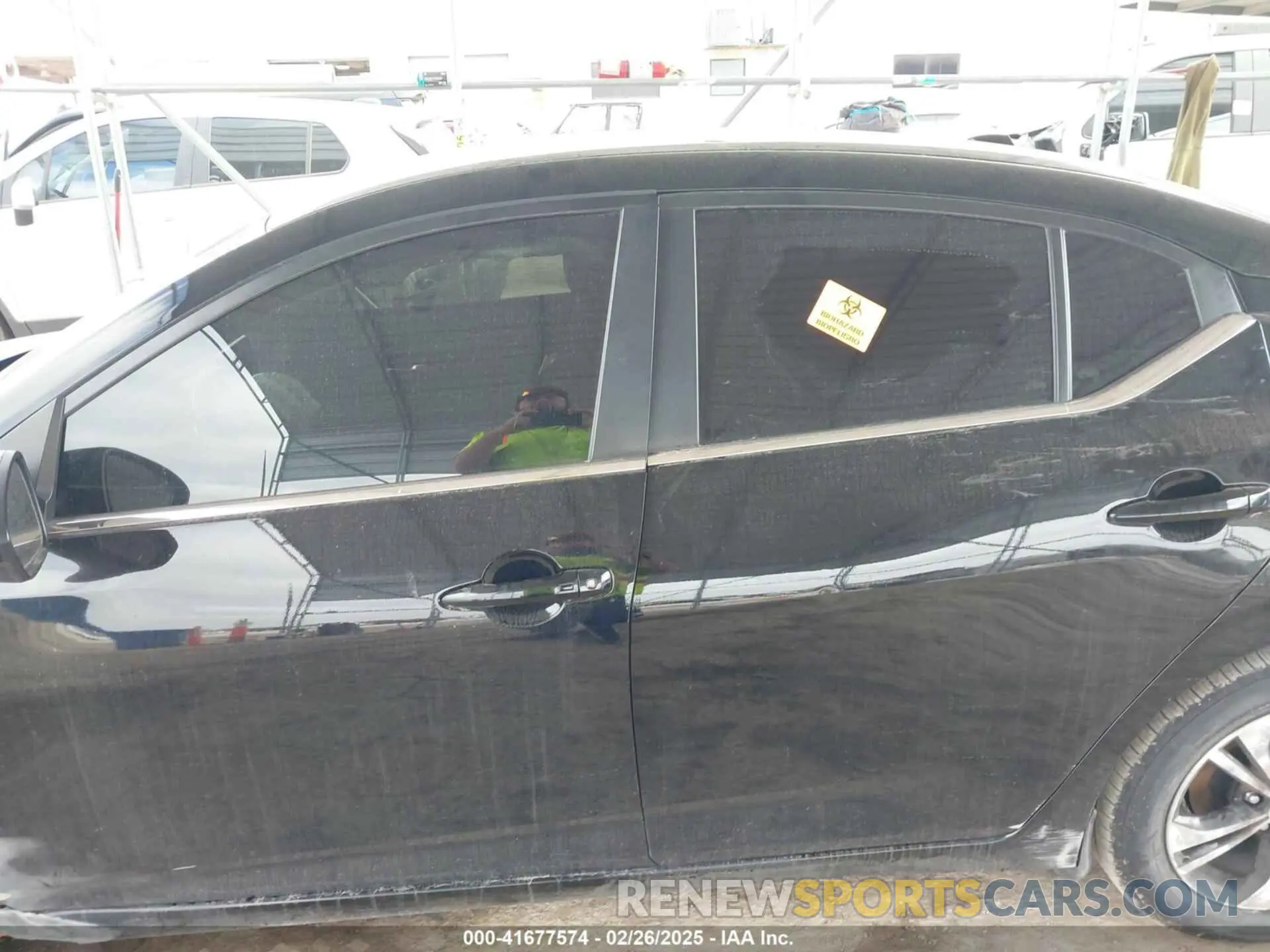 14 Photograph of a damaged car 3N1AB8CV9PY321848 NISSAN SENTRA 2023