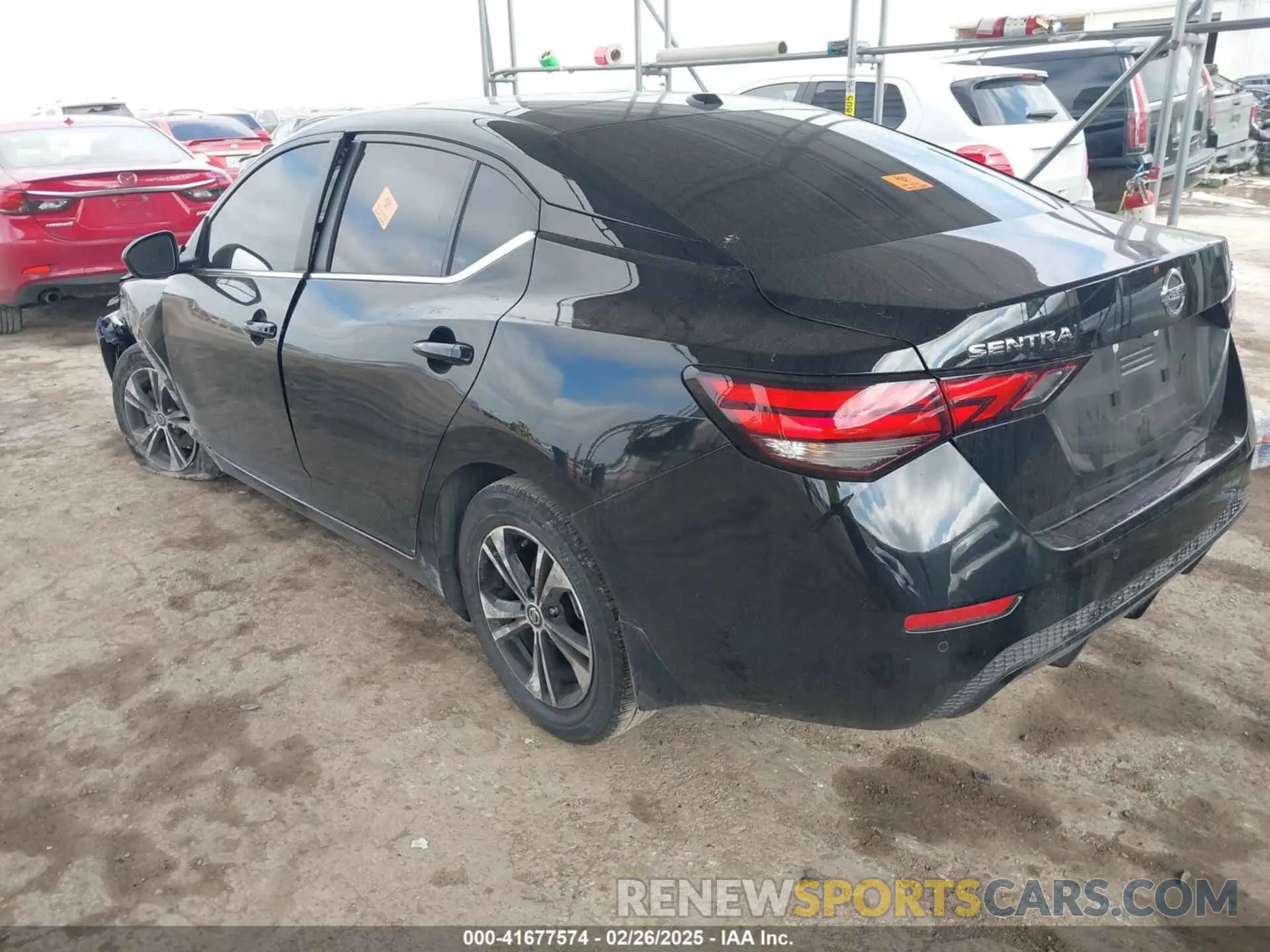 3 Photograph of a damaged car 3N1AB8CV9PY321848 NISSAN SENTRA 2023