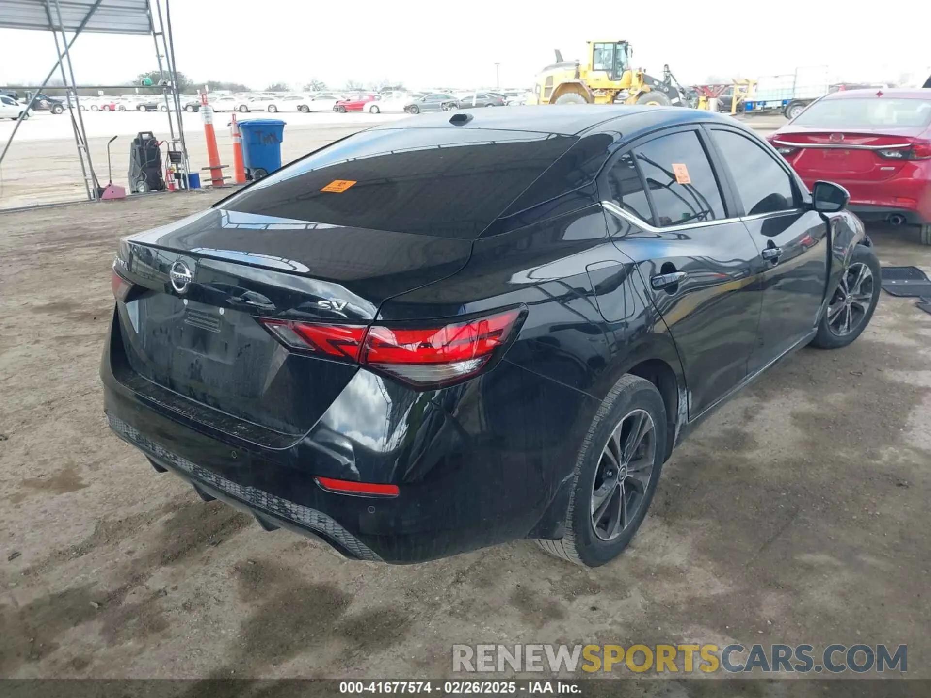4 Photograph of a damaged car 3N1AB8CV9PY321848 NISSAN SENTRA 2023