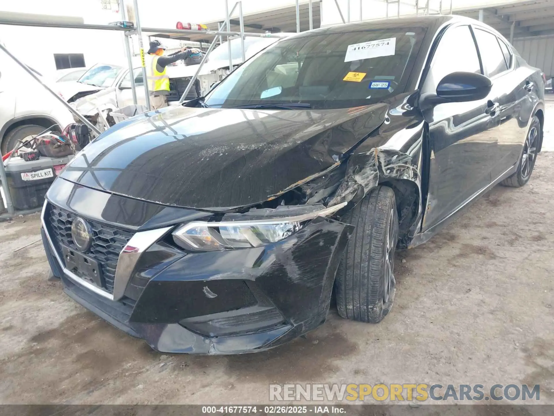6 Photograph of a damaged car 3N1AB8CV9PY321848 NISSAN SENTRA 2023