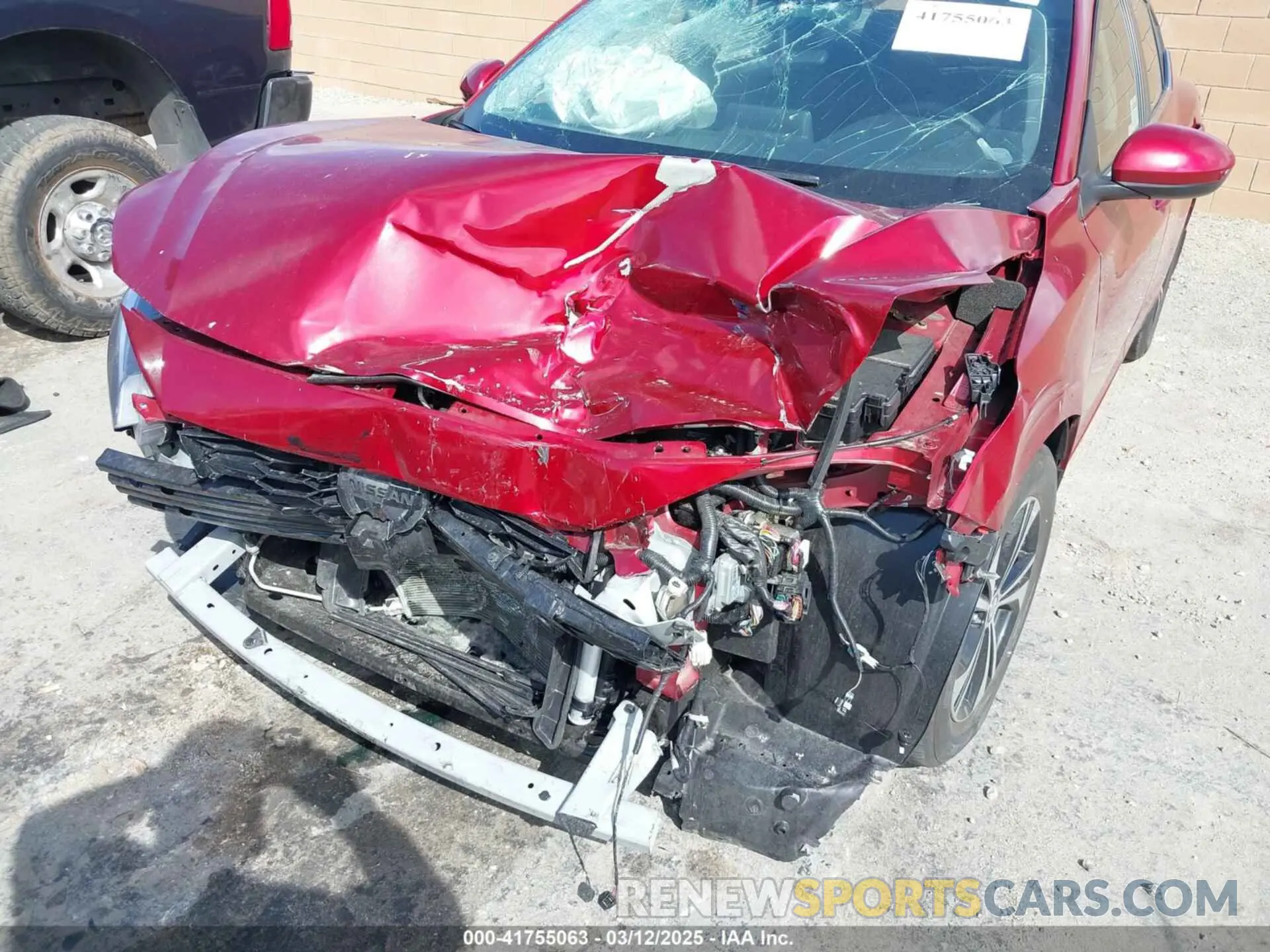 6 Photograph of a damaged car 3N1AB8CV9PY325205 NISSAN SENTRA 2023