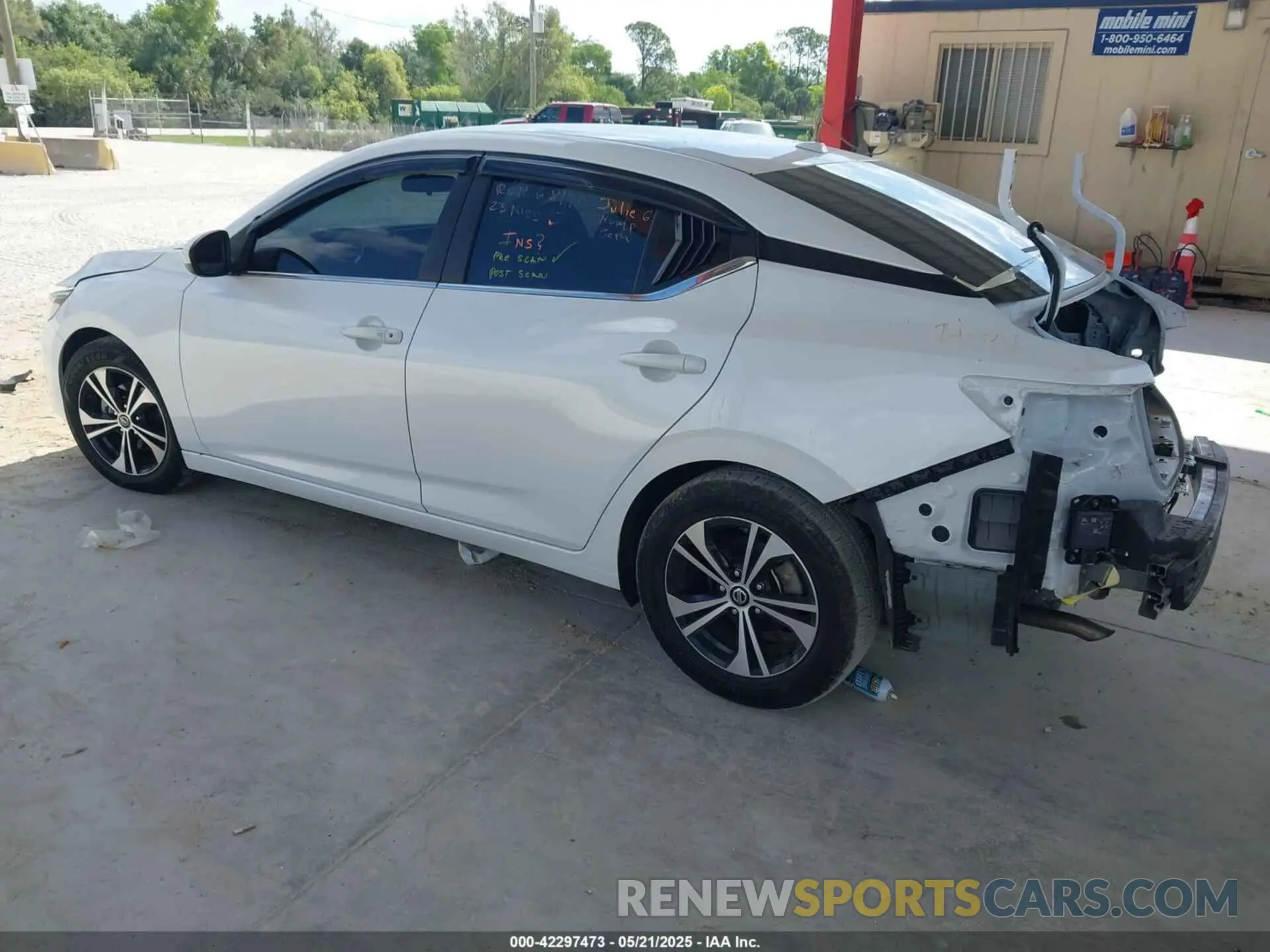 15 Photograph of a damaged car 3N1AB8CVXPY228594 NISSAN SENTRA 2023