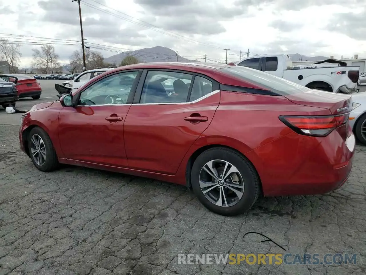 2 Photograph of a damaged car 3N1AB8CVXPY230359 NISSAN SENTRA 2023