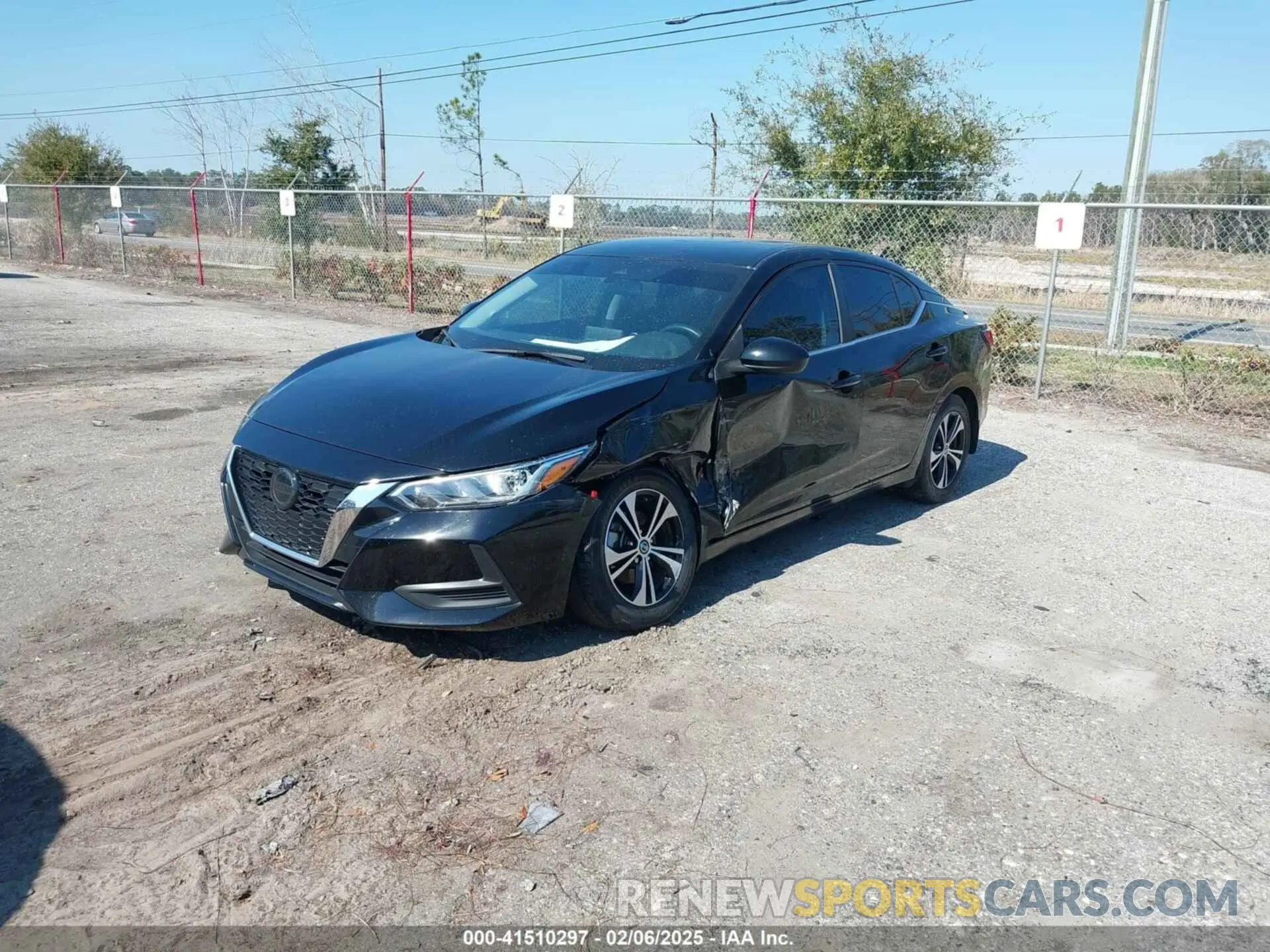 2 Photograph of a damaged car 3N1AB8CVXPY233763 NISSAN SENTRA 2023