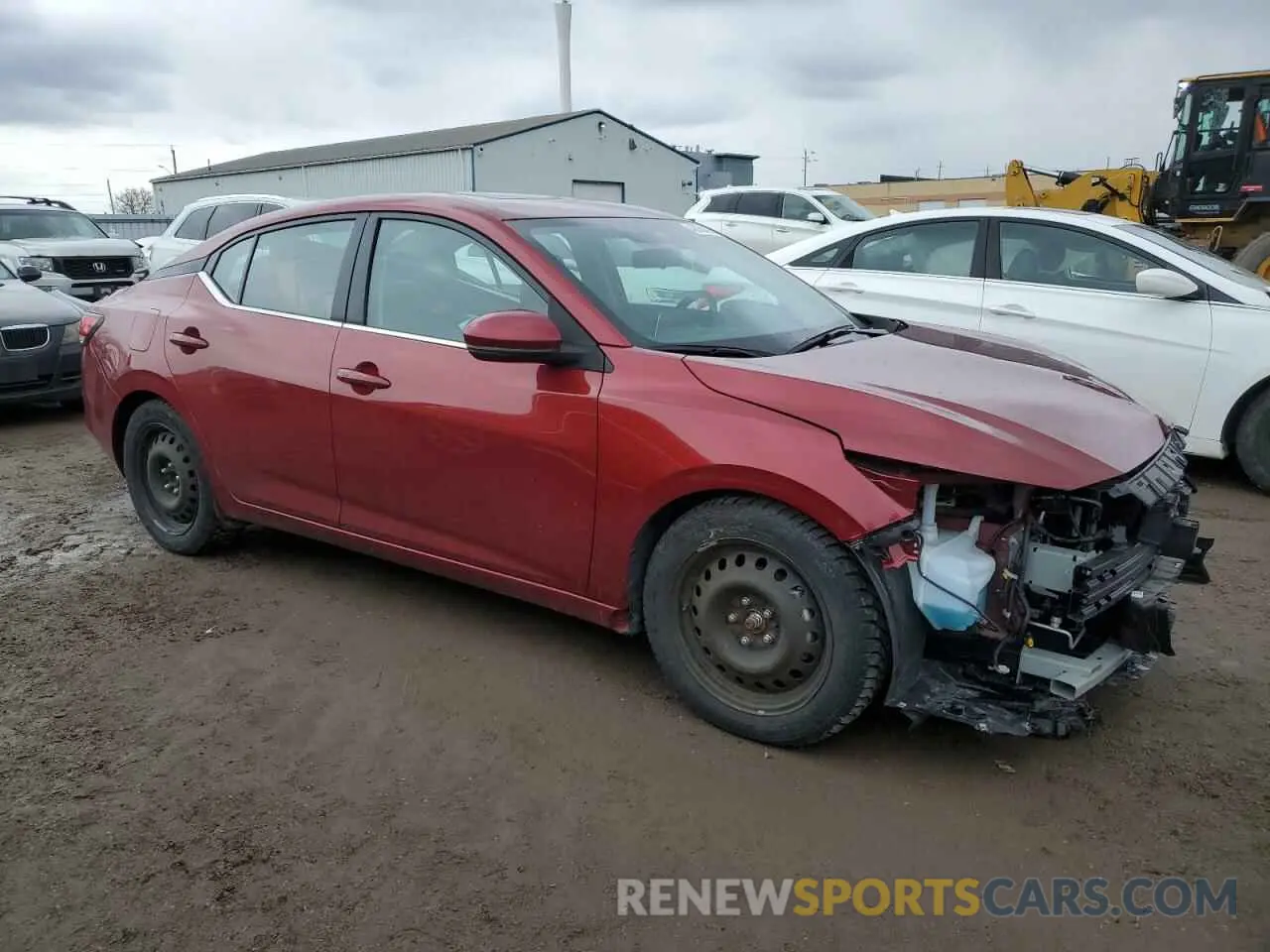 4 Photograph of a damaged car 3N1AB8CVXPY235979 NISSAN SENTRA 2023