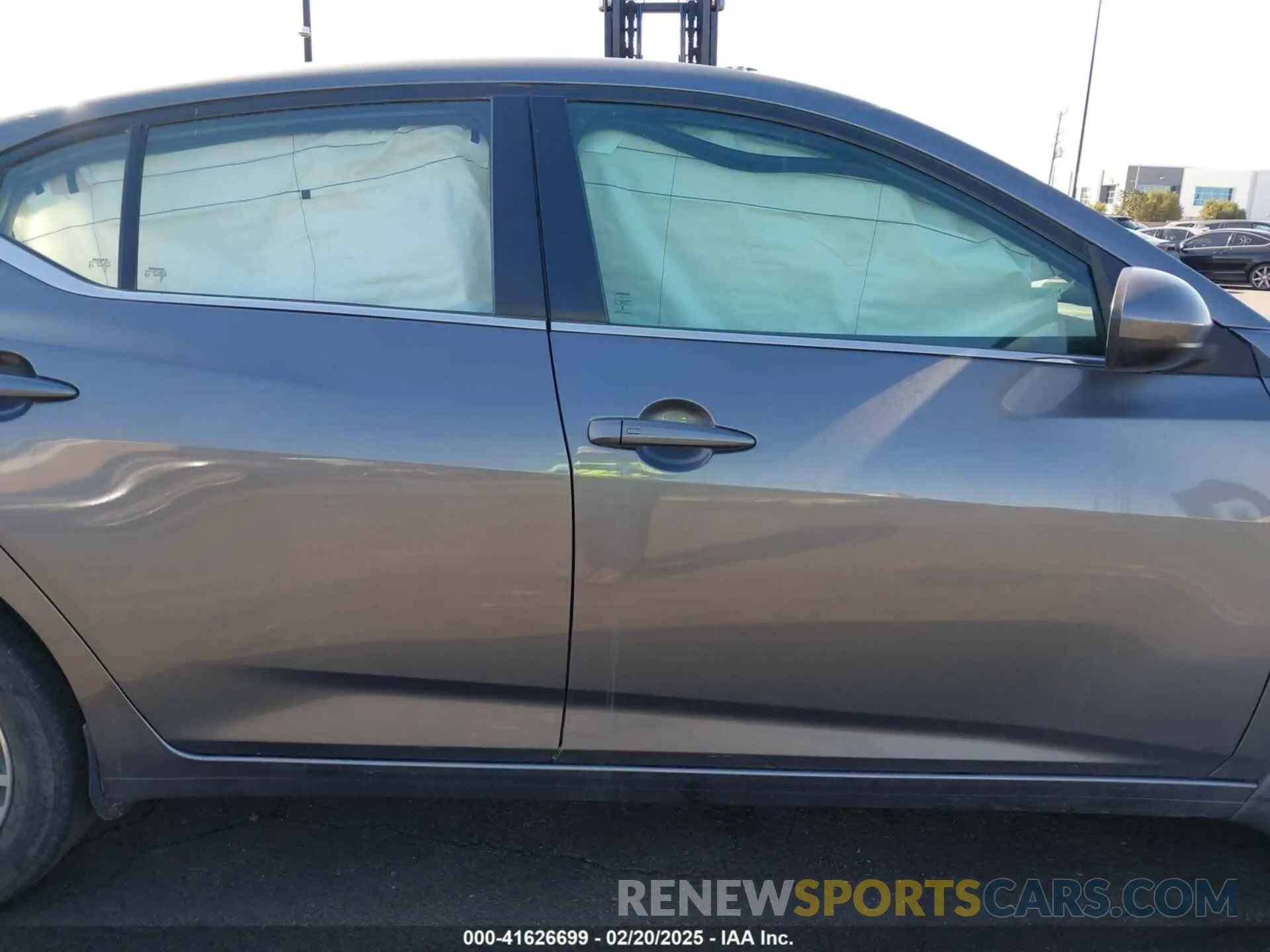 13 Photograph of a damaged car 3N1AB8CVXPY238798 NISSAN SENTRA 2023