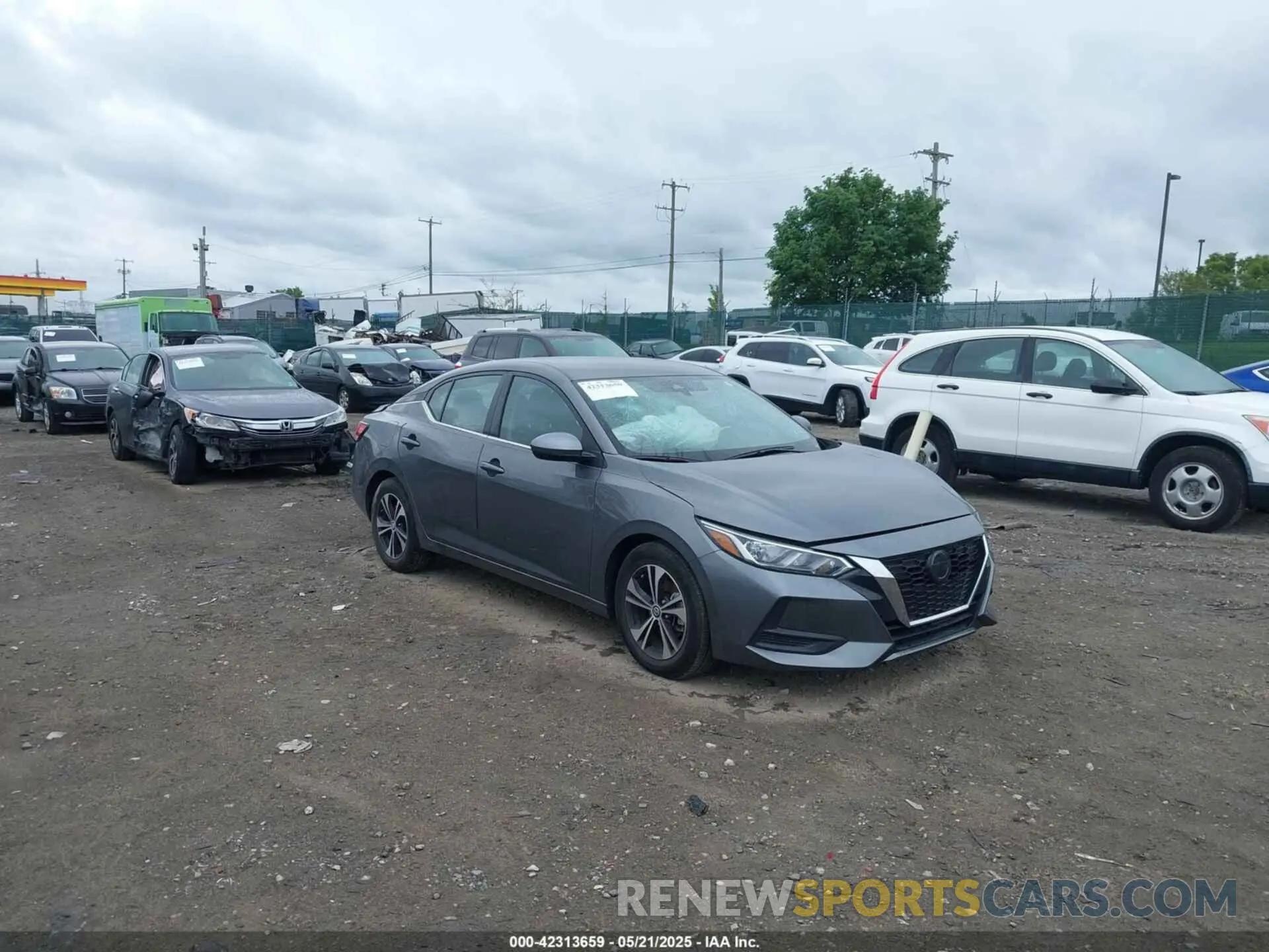 1 Photograph of a damaged car 3N1AB8CVXPY240857 NISSAN SENTRA 2023