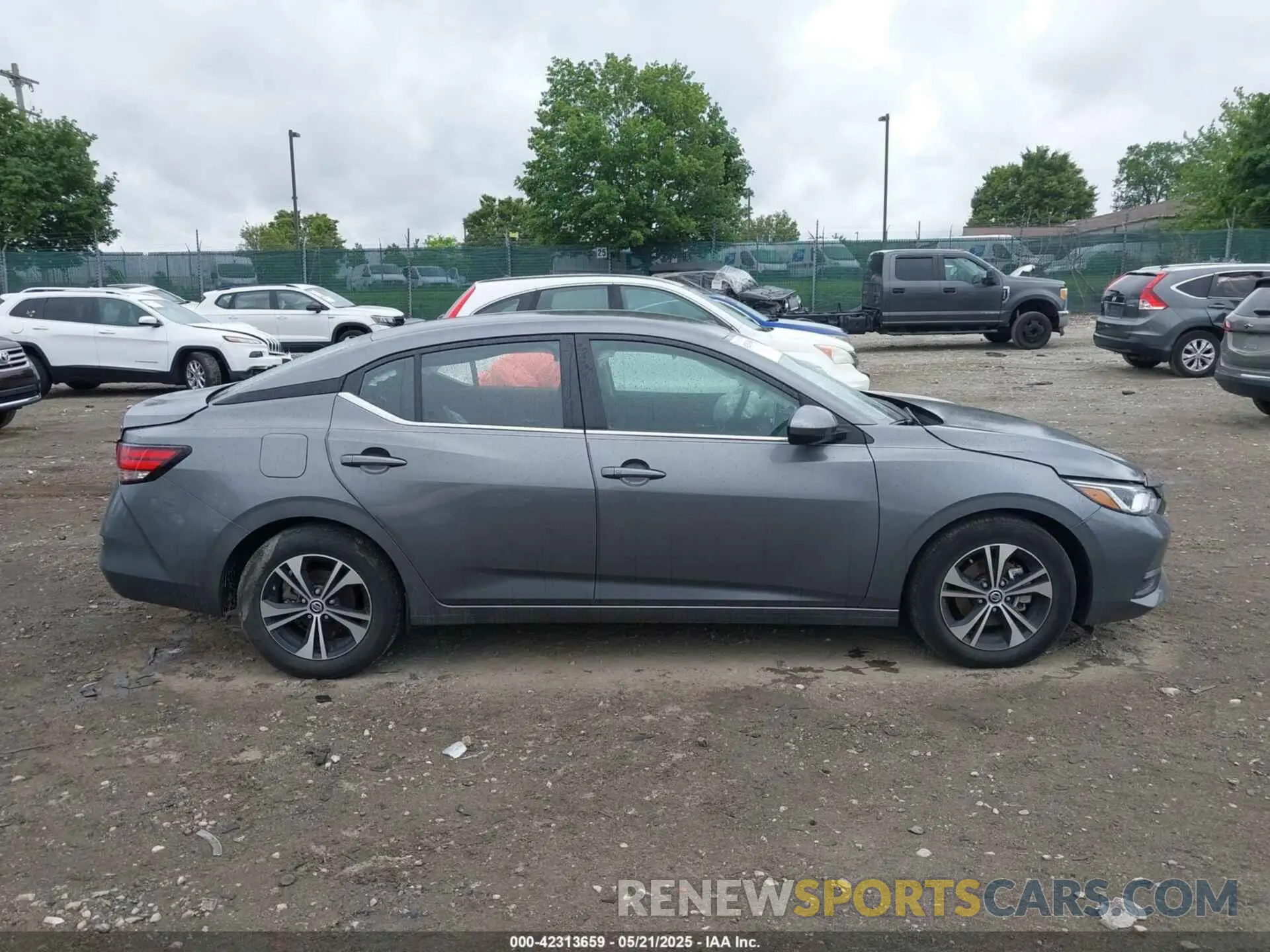13 Photograph of a damaged car 3N1AB8CVXPY240857 NISSAN SENTRA 2023