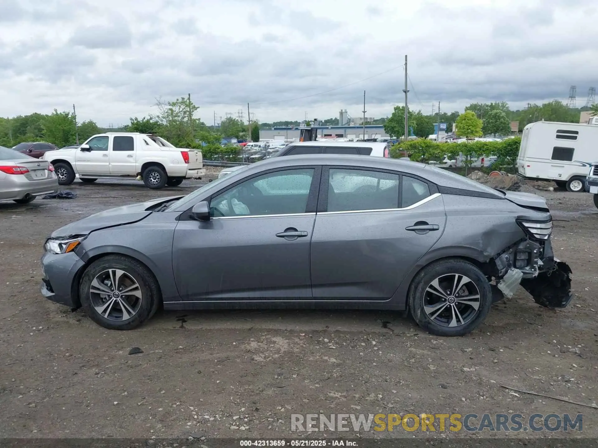 14 Photograph of a damaged car 3N1AB8CVXPY240857 NISSAN SENTRA 2023