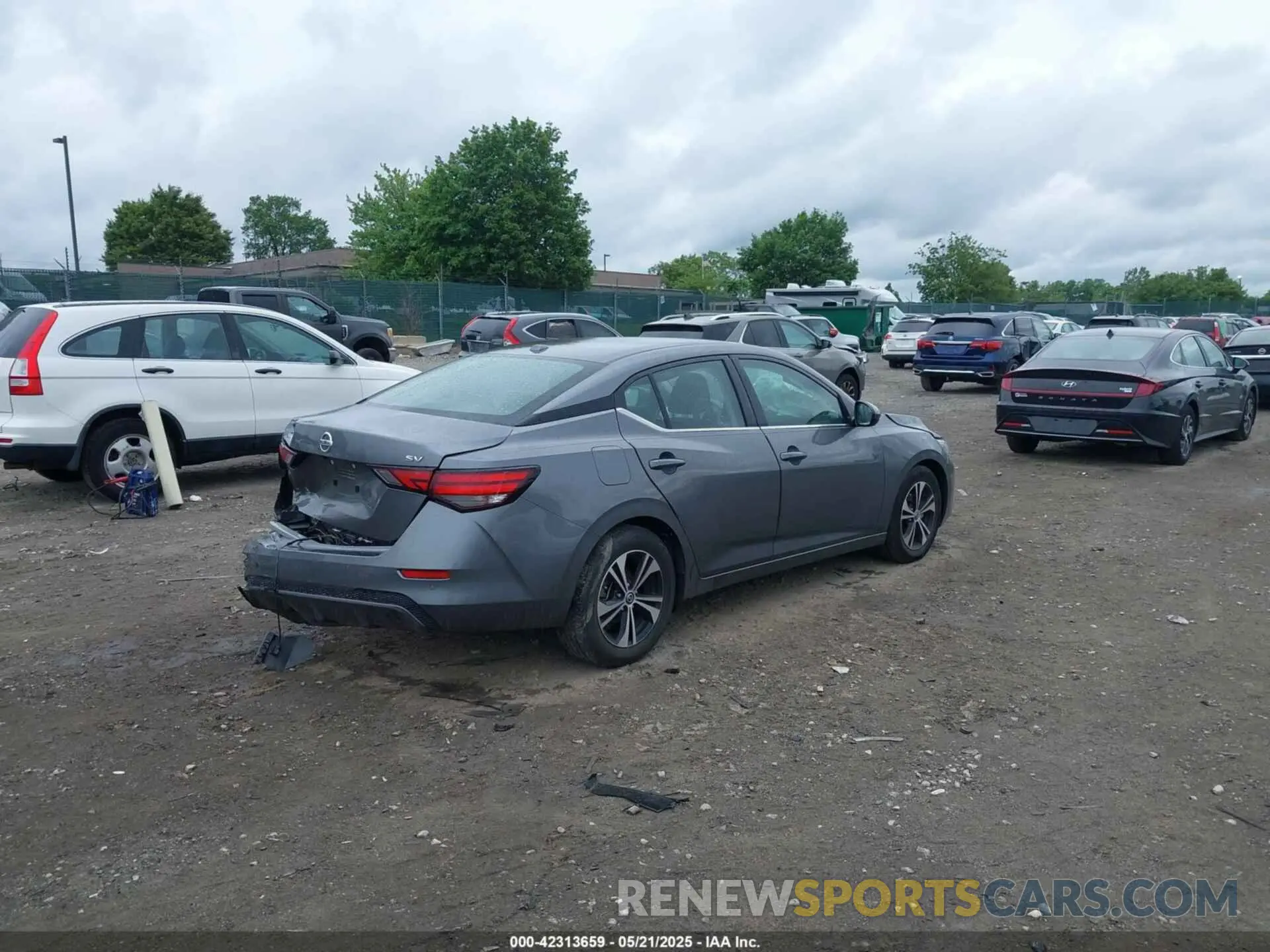 4 Photograph of a damaged car 3N1AB8CVXPY240857 NISSAN SENTRA 2023