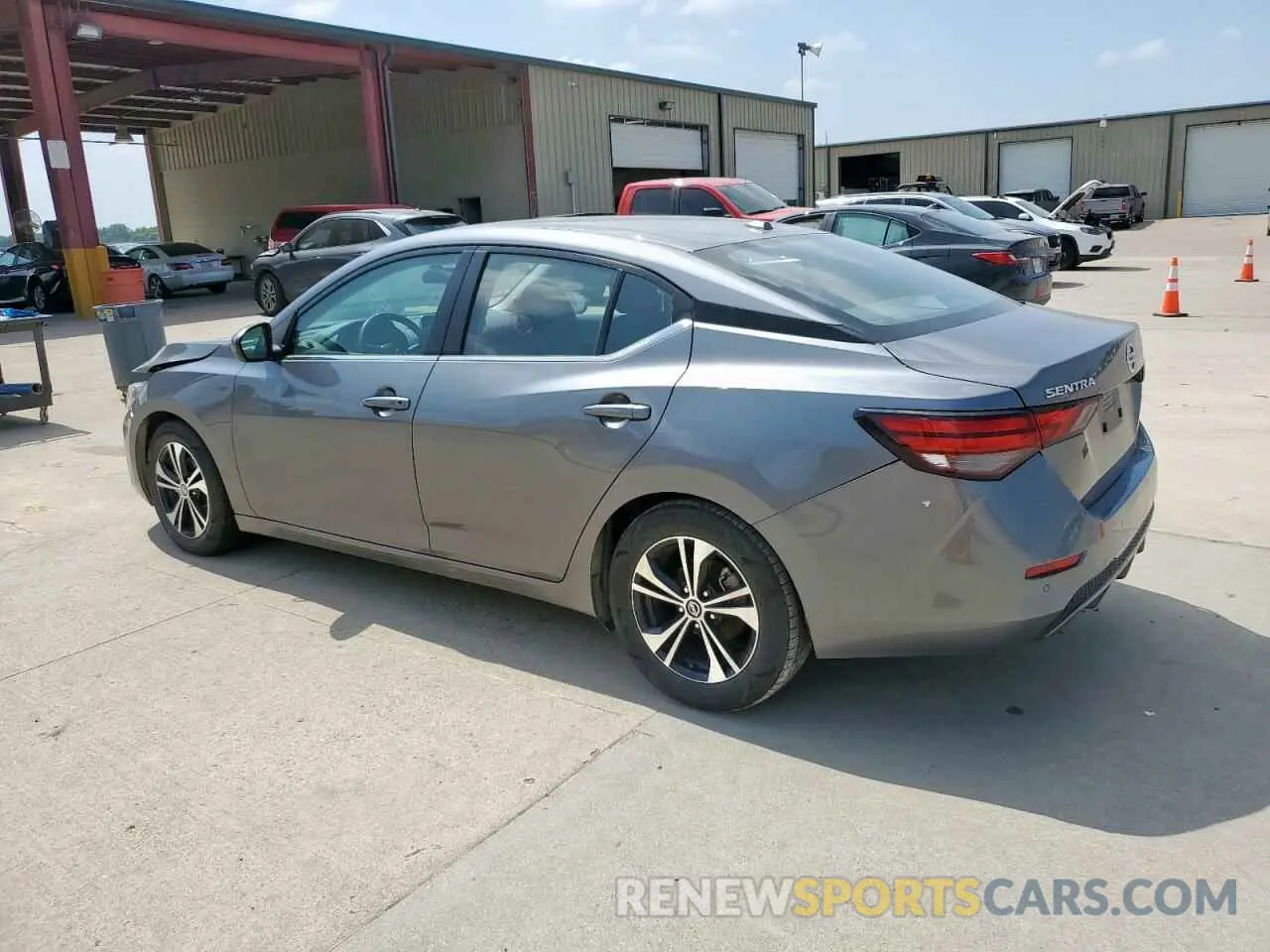 2 Photograph of a damaged car 3N1AB8CVXPY240910 NISSAN SENTRA 2023