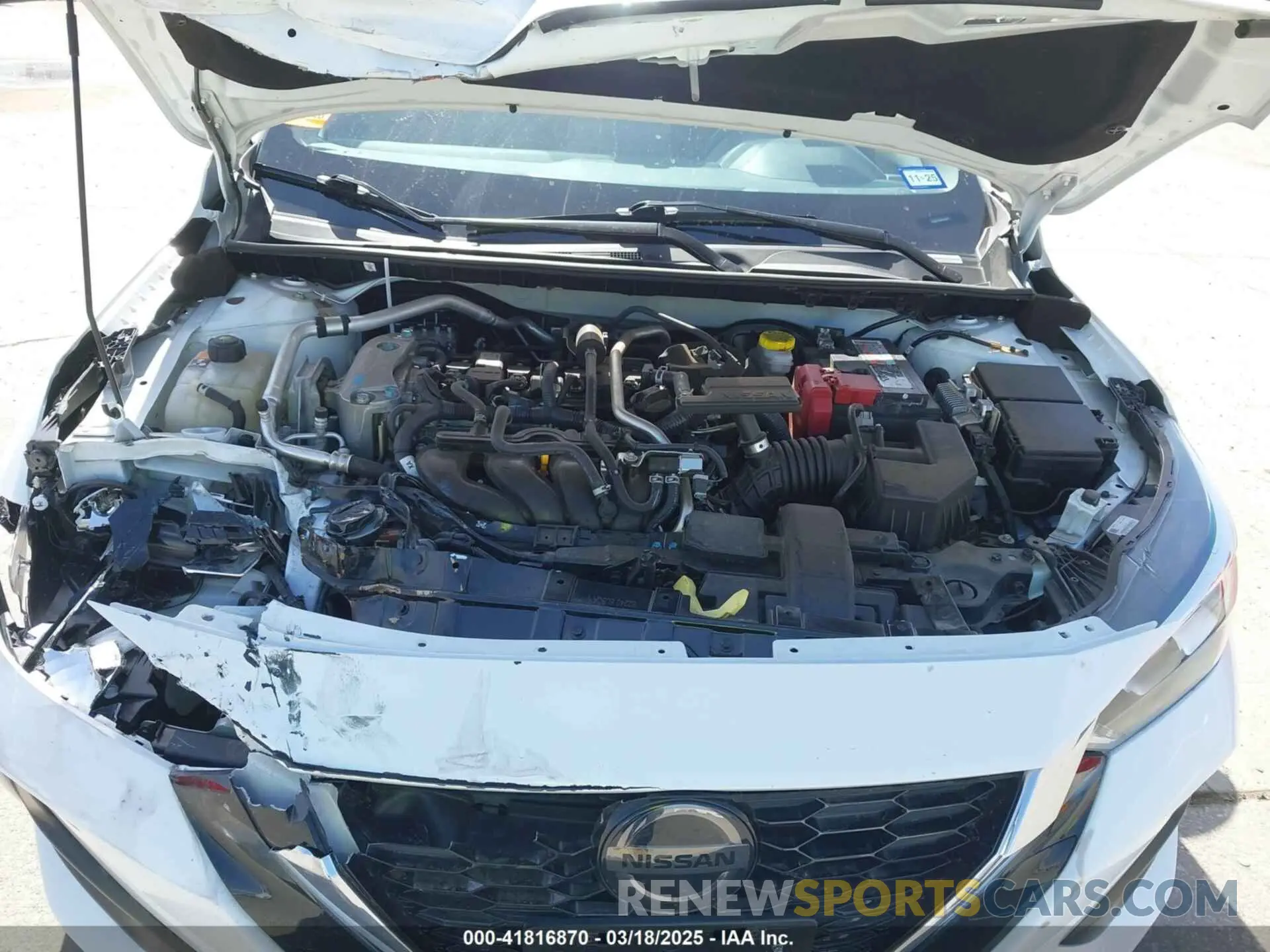 10 Photograph of a damaged car 3N1AB8CVXPY241877 NISSAN SENTRA 2023