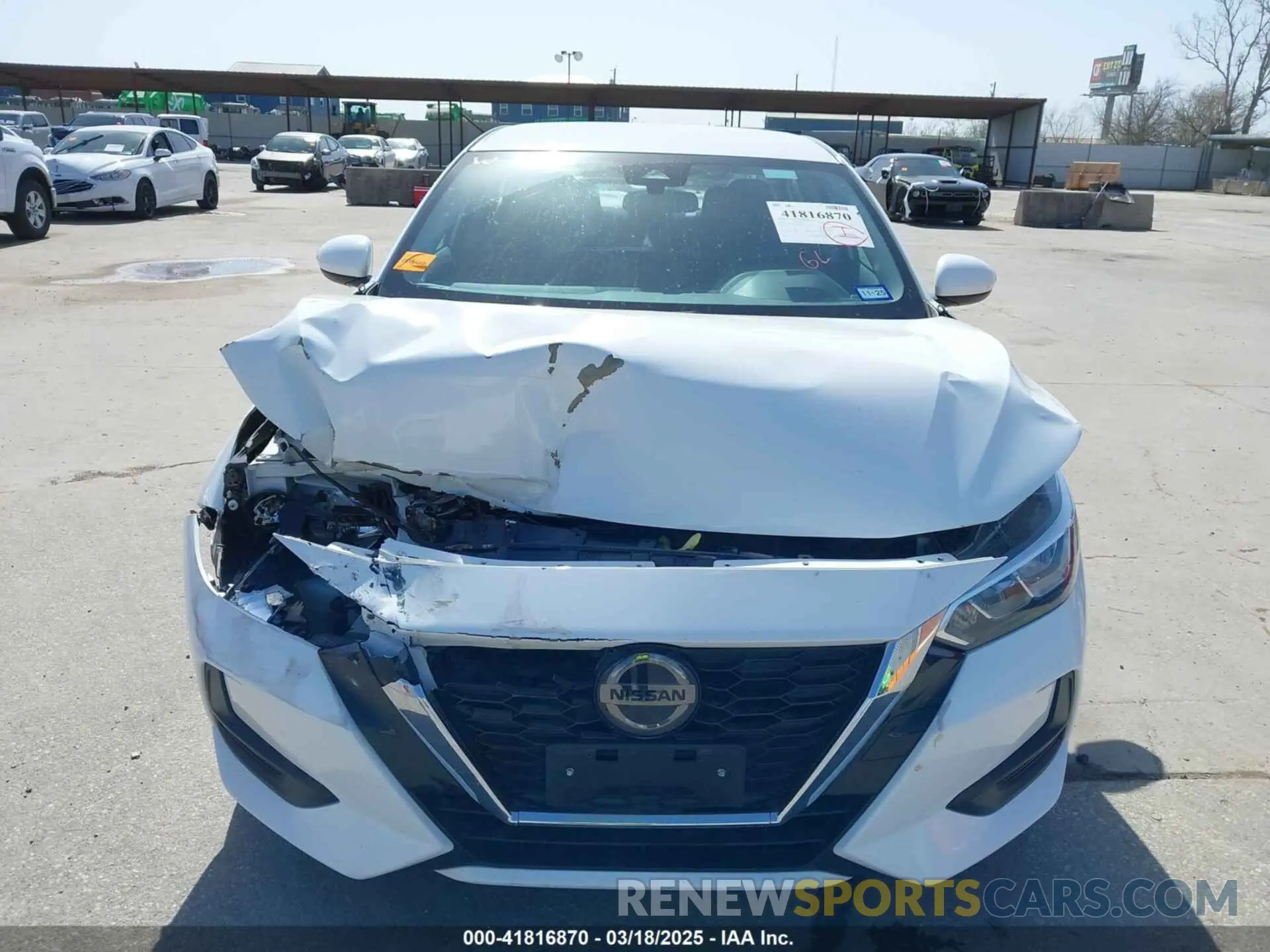 12 Photograph of a damaged car 3N1AB8CVXPY241877 NISSAN SENTRA 2023