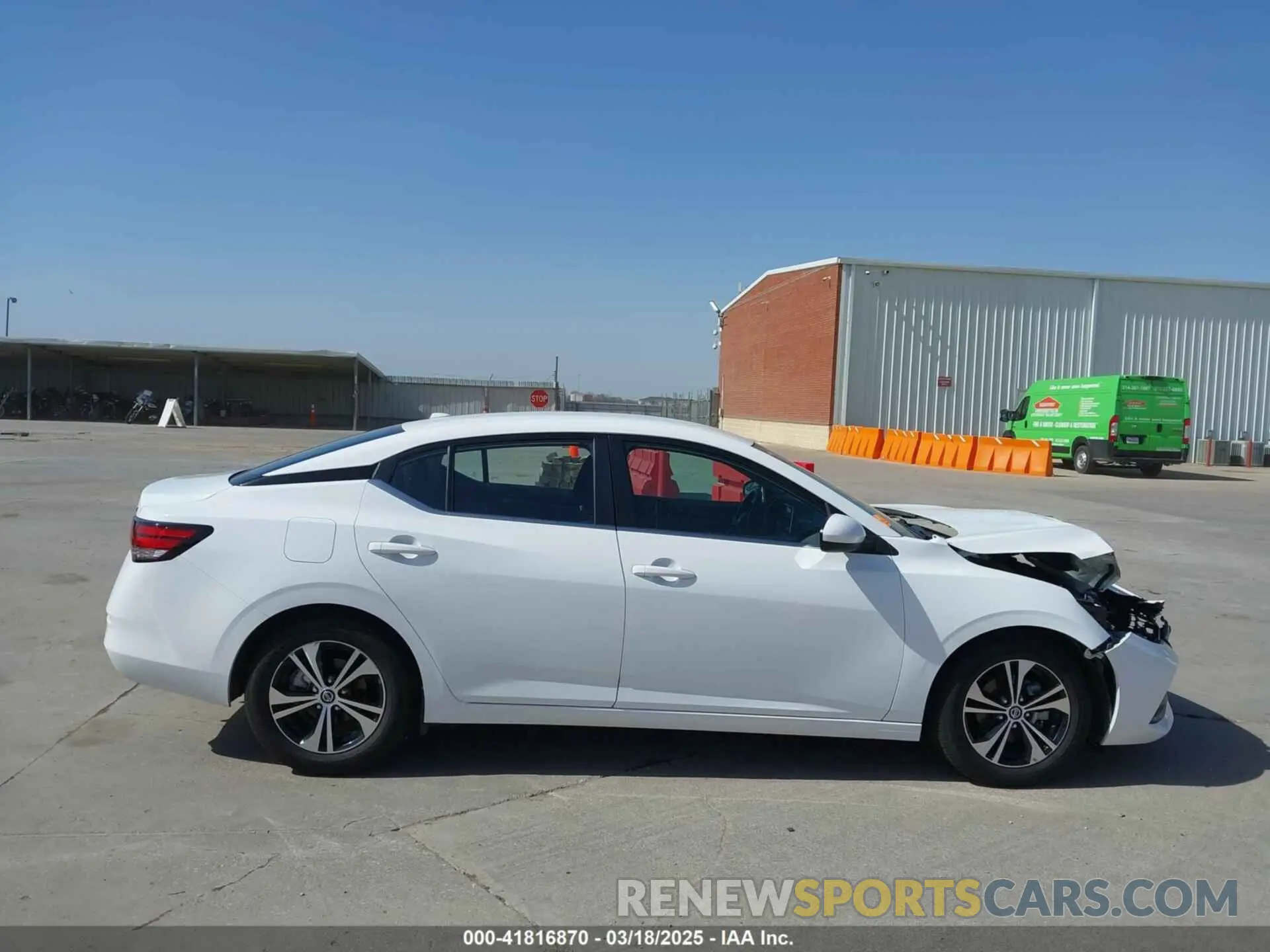 13 Photograph of a damaged car 3N1AB8CVXPY241877 NISSAN SENTRA 2023