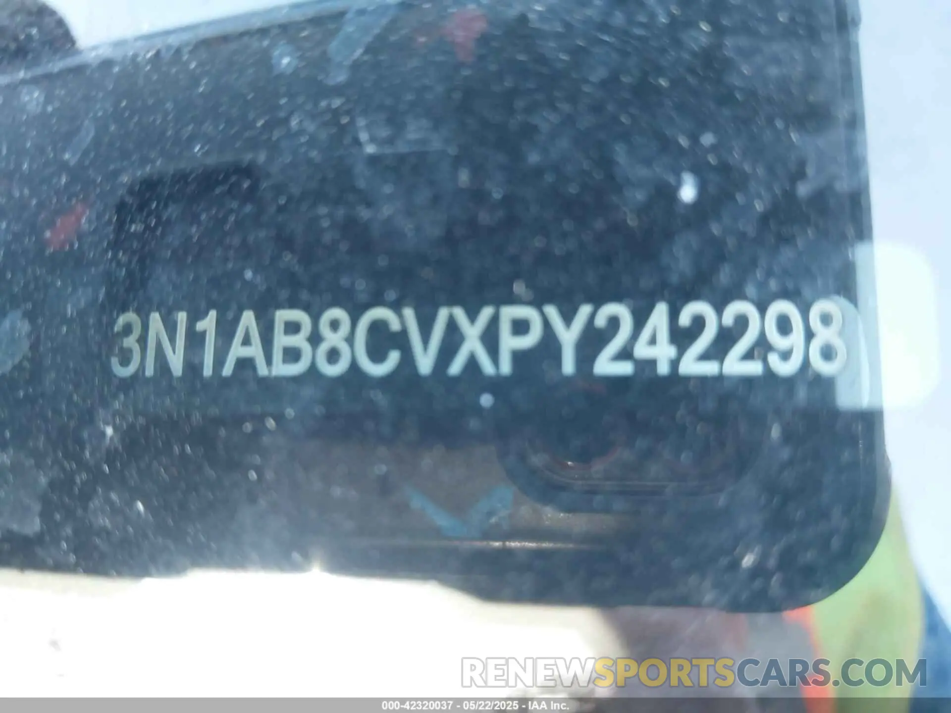 17 Photograph of a damaged car 3N1AB8CVXPY242298 NISSAN SENTRA 2023