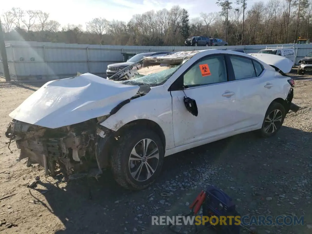 1 Photograph of a damaged car 3N1AB8CVXPY243421 NISSAN SENTRA 2023