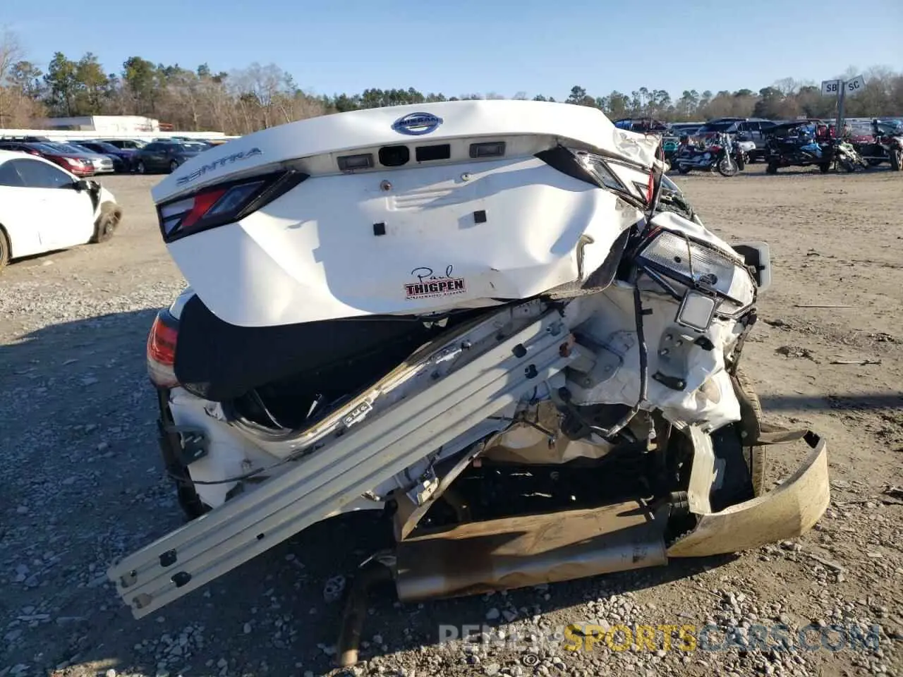 6 Photograph of a damaged car 3N1AB8CVXPY243421 NISSAN SENTRA 2023
