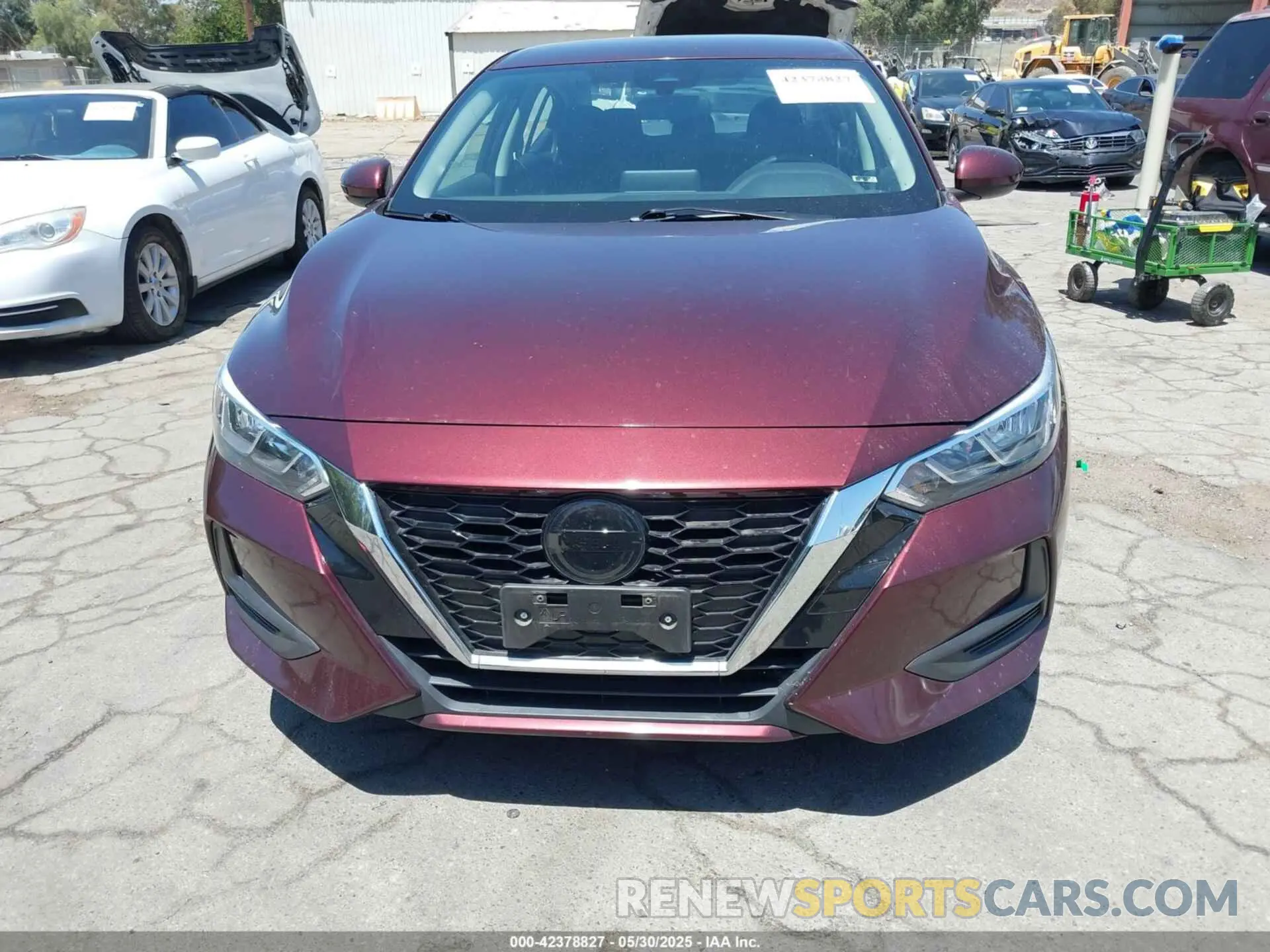 13 Photograph of a damaged car 3N1AB8CVXPY243760 NISSAN SENTRA 2023