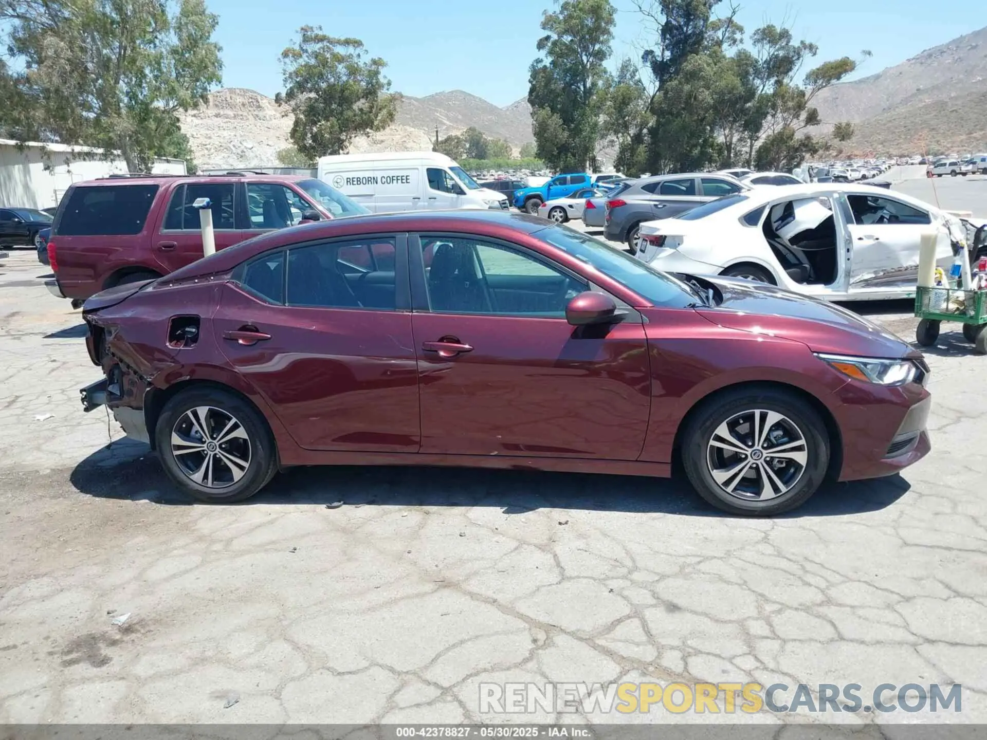 14 Photograph of a damaged car 3N1AB8CVXPY243760 NISSAN SENTRA 2023