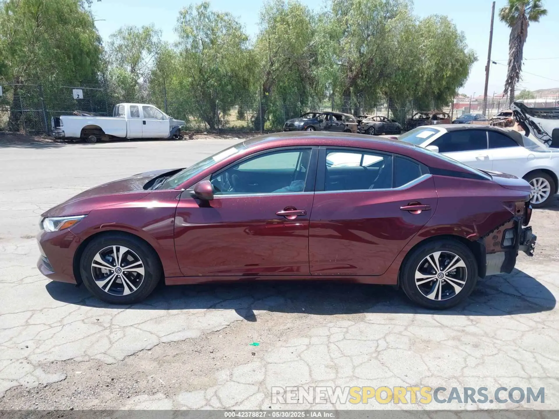 15 Photograph of a damaged car 3N1AB8CVXPY243760 NISSAN SENTRA 2023