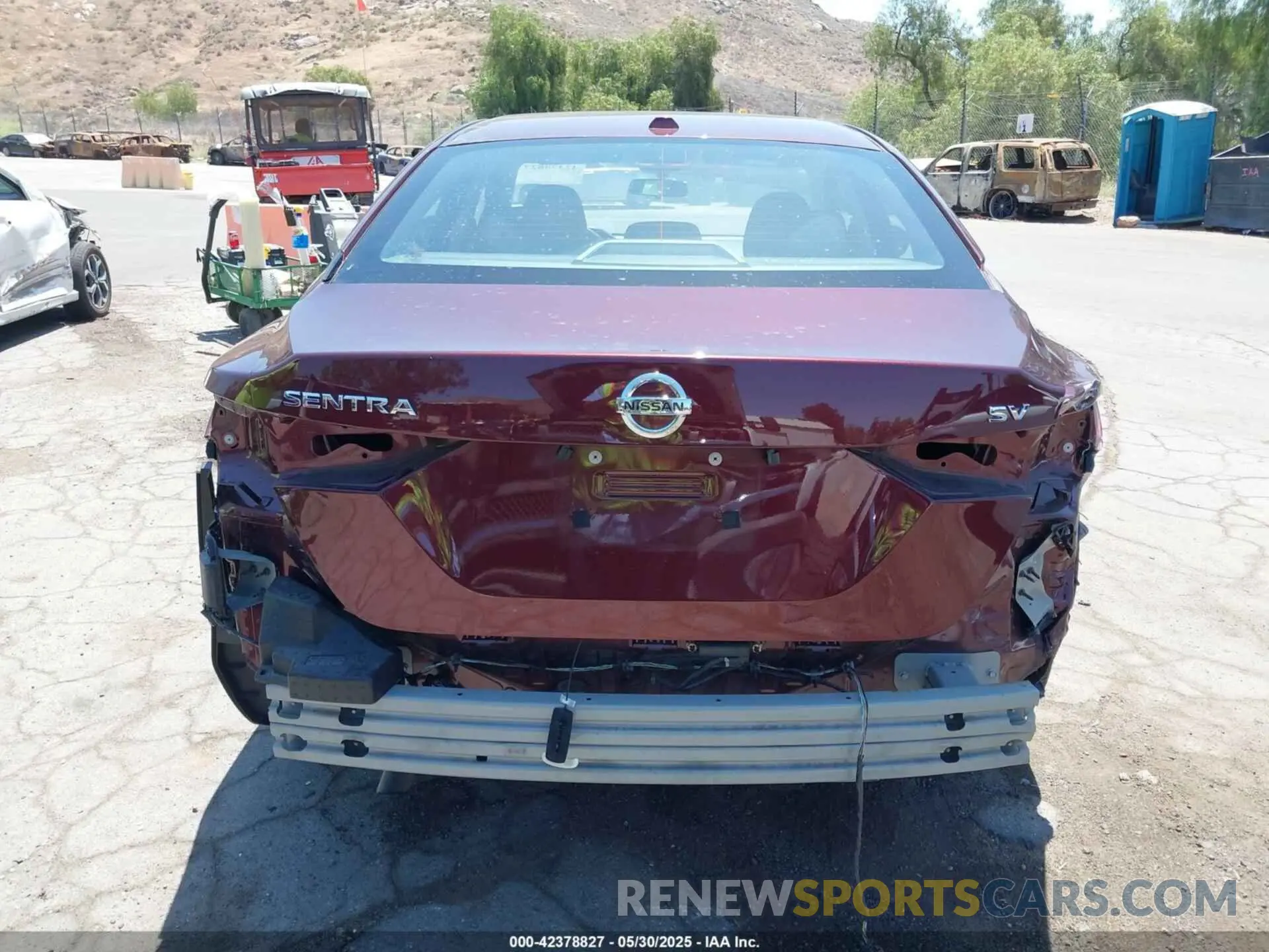17 Photograph of a damaged car 3N1AB8CVXPY243760 NISSAN SENTRA 2023