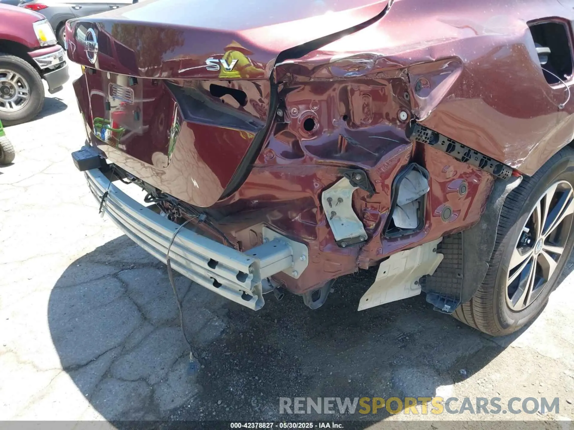 18 Photograph of a damaged car 3N1AB8CVXPY243760 NISSAN SENTRA 2023