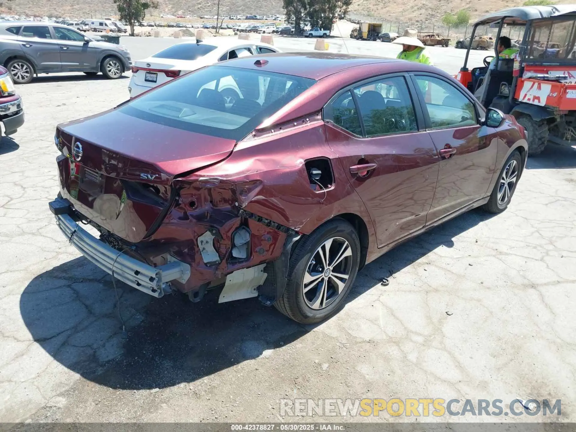 4 Photograph of a damaged car 3N1AB8CVXPY243760 NISSAN SENTRA 2023