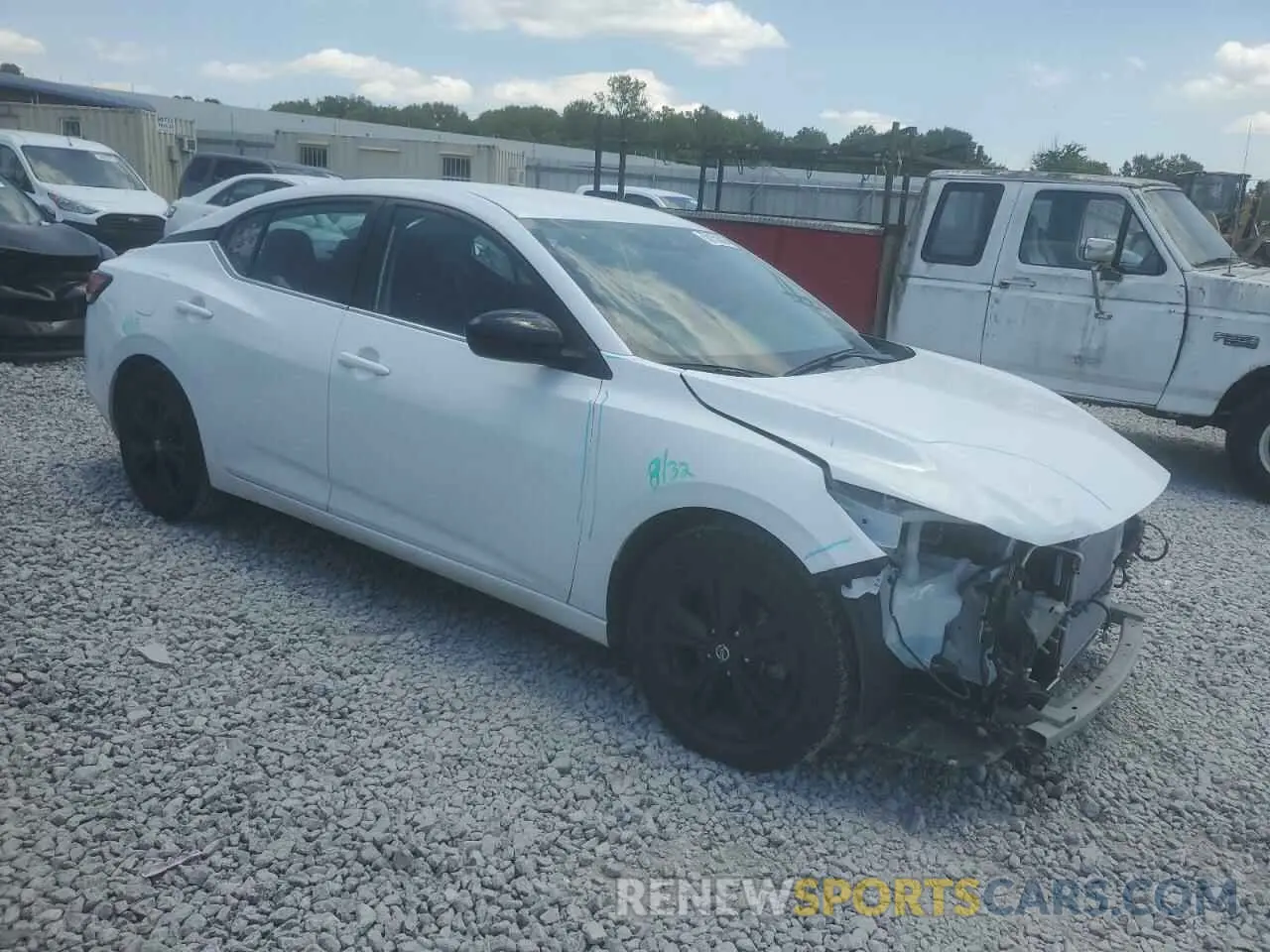 4 Photograph of a damaged car 3N1AB8CVXPY245542 NISSAN SENTRA 2023
