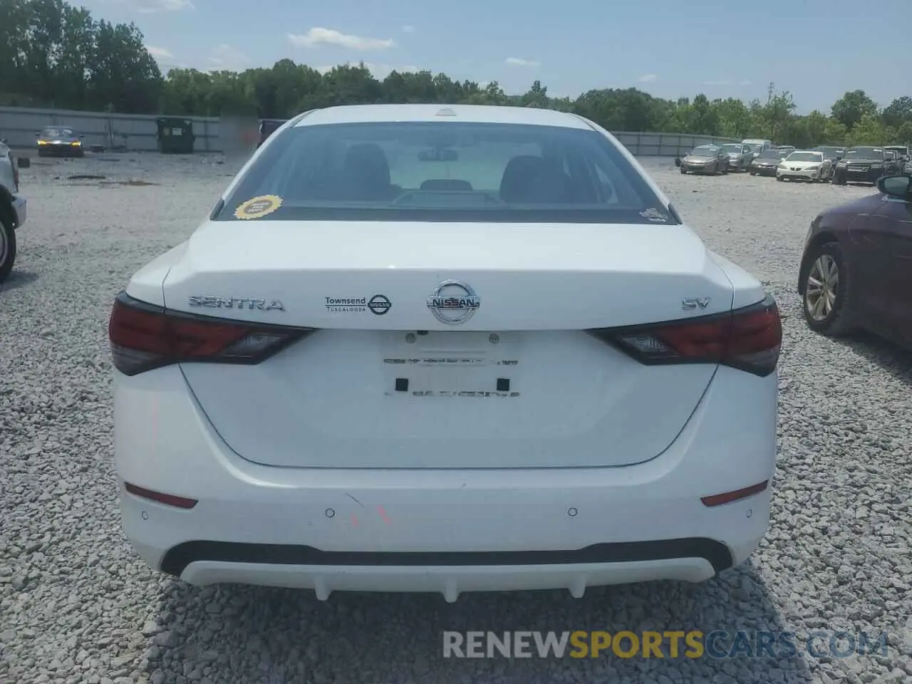6 Photograph of a damaged car 3N1AB8CVXPY245542 NISSAN SENTRA 2023