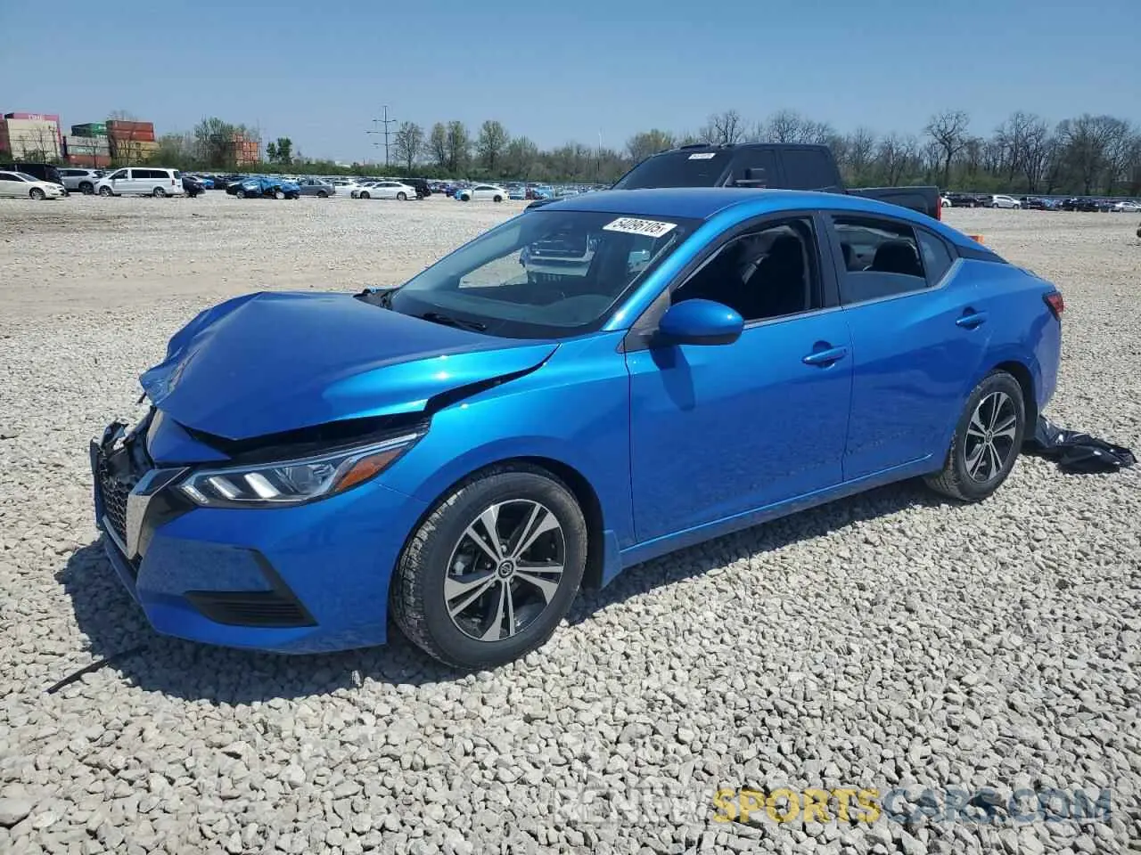 1 Photograph of a damaged car 3N1AB8CVXPY256797 NISSAN SENTRA 2023