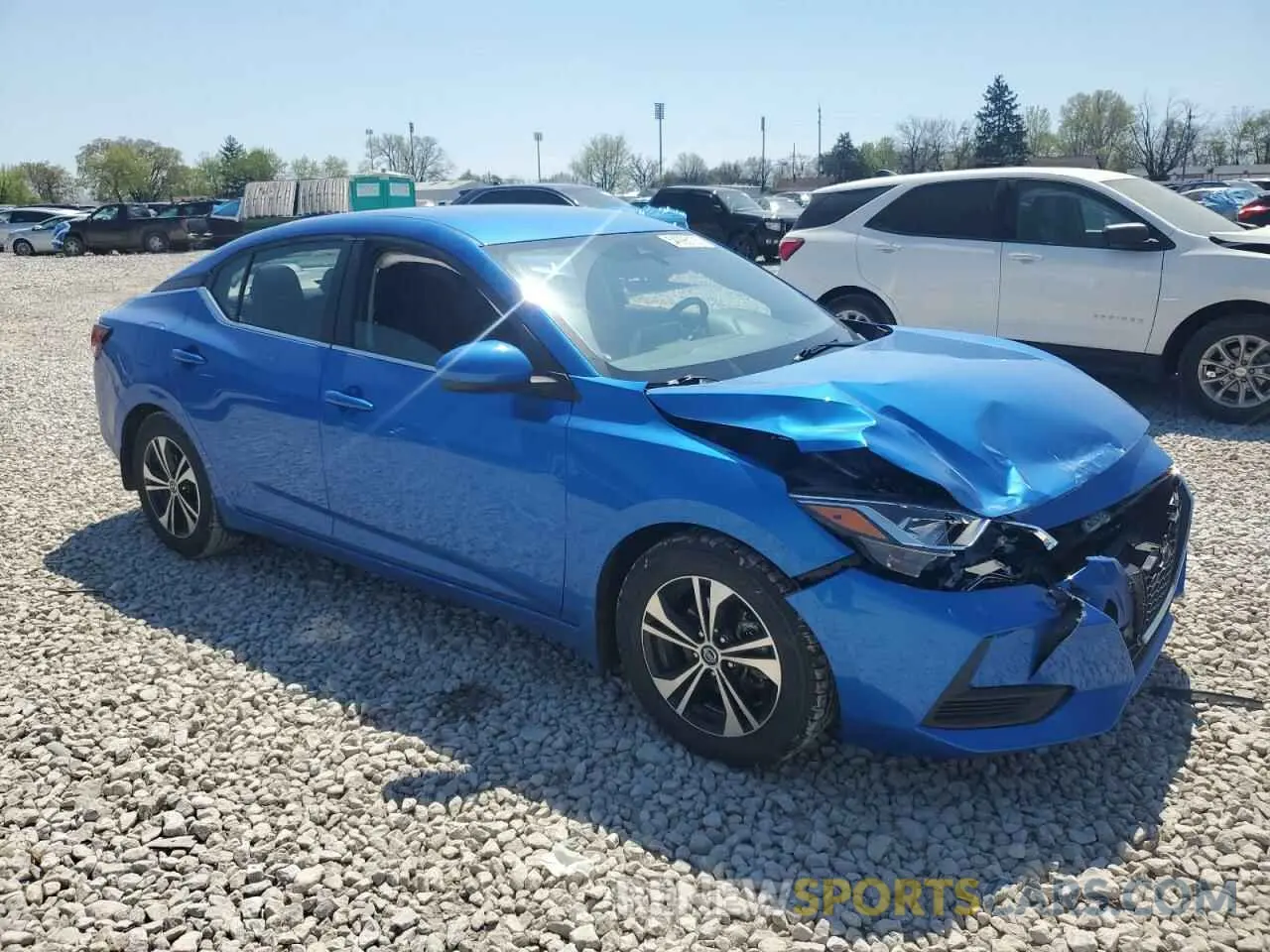 4 Photograph of a damaged car 3N1AB8CVXPY256797 NISSAN SENTRA 2023