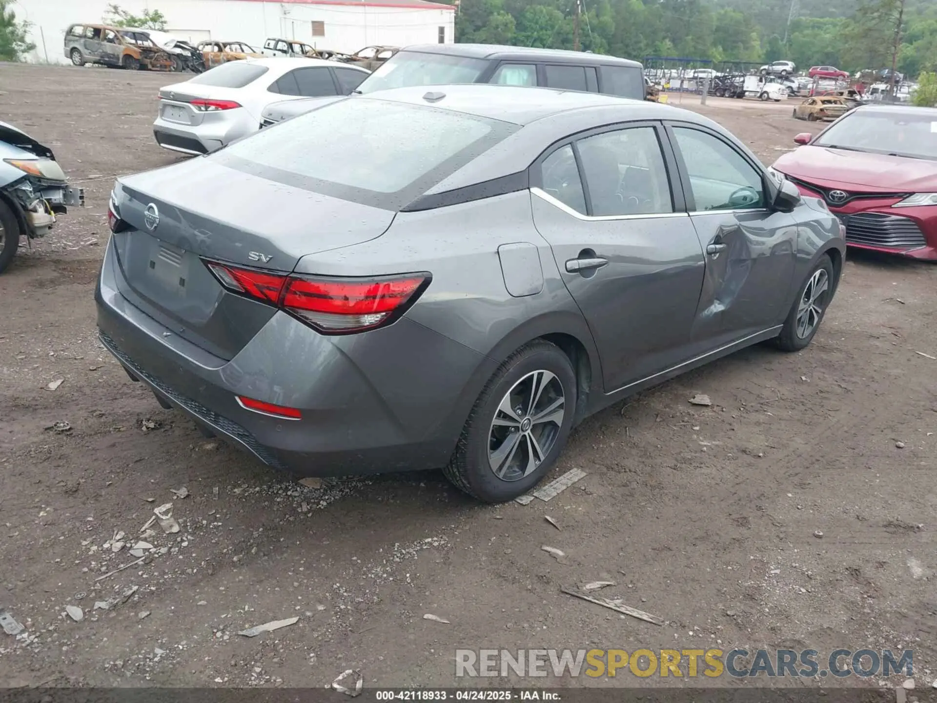 4 Photograph of a damaged car 3N1AB8CVXPY260882 NISSAN SENTRA 2023