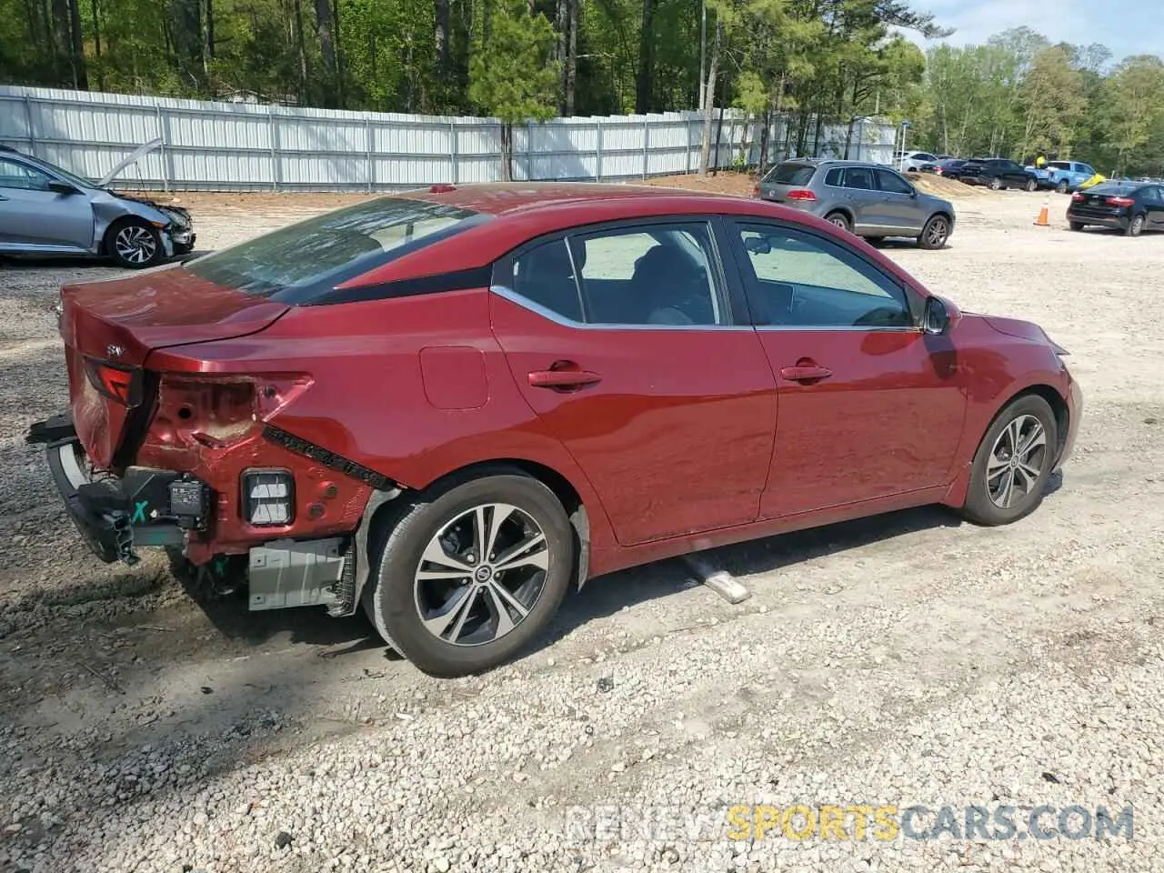 3 Photograph of a damaged car 3N1AB8CVXPY266701 NISSAN SENTRA 2023