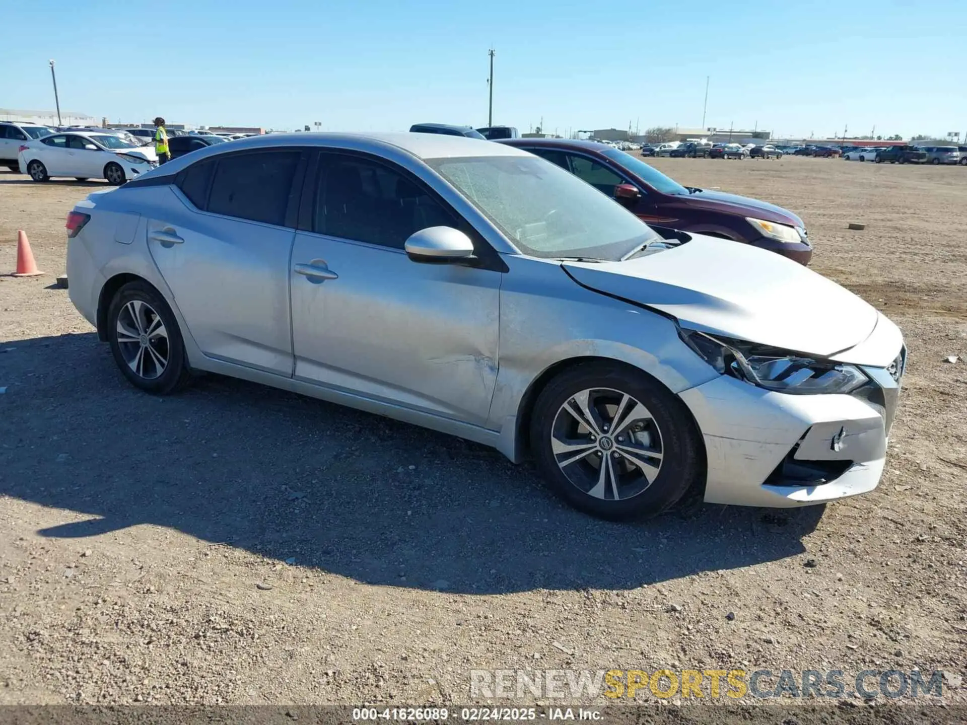 1 Photograph of a damaged car 3N1AB8CVXPY271168 NISSAN SENTRA 2023