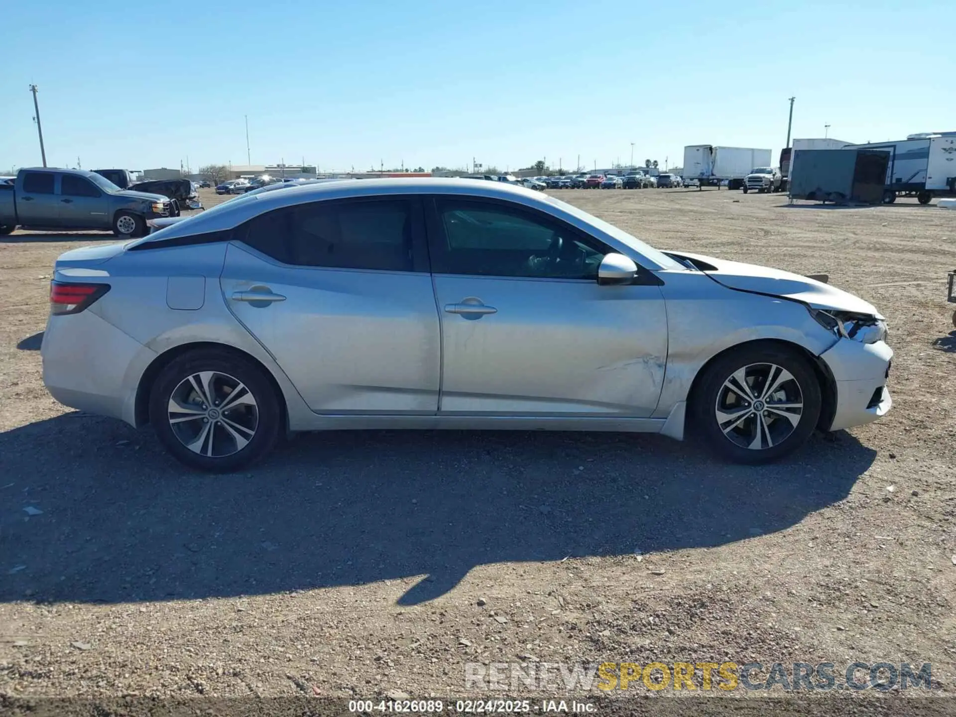 13 Photograph of a damaged car 3N1AB8CVXPY271168 NISSAN SENTRA 2023