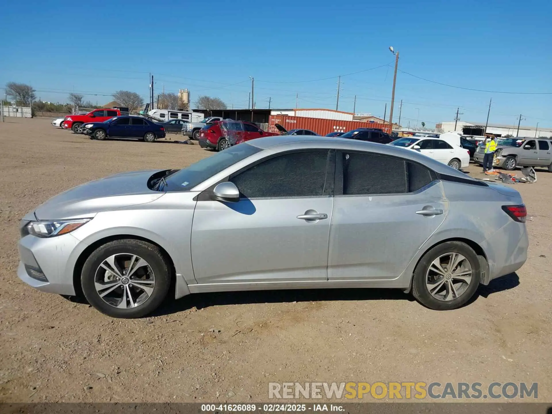 14 Photograph of a damaged car 3N1AB8CVXPY271168 NISSAN SENTRA 2023