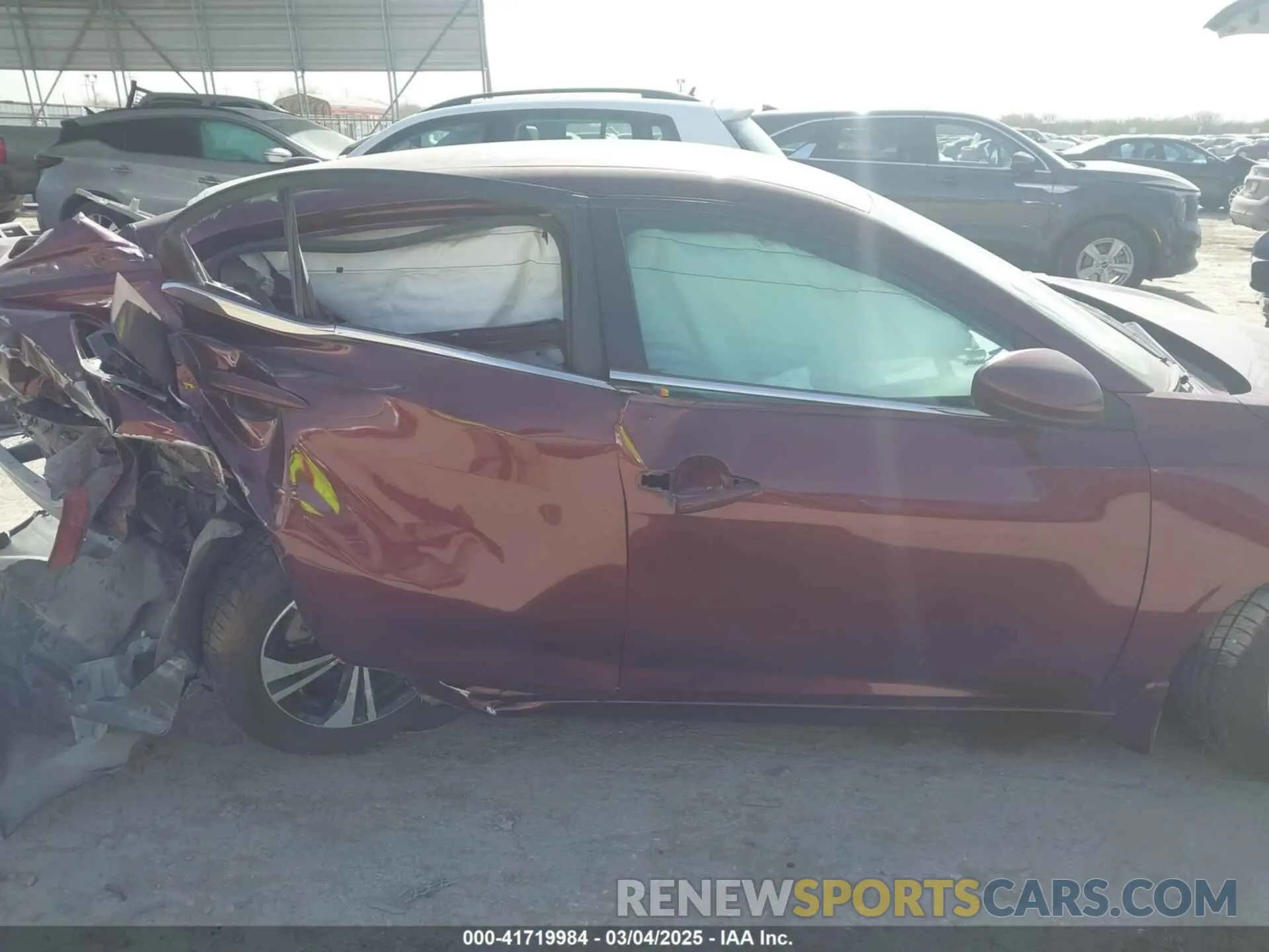 13 Photograph of a damaged car 3N1AB8CVXPY272269 NISSAN SENTRA 2023
