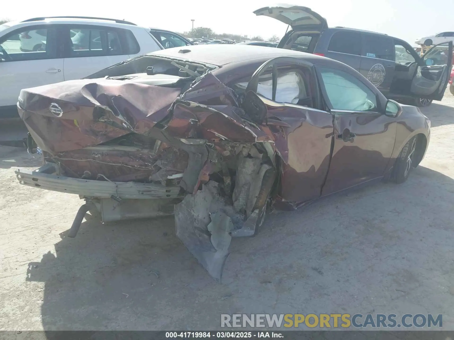 4 Photograph of a damaged car 3N1AB8CVXPY272269 NISSAN SENTRA 2023