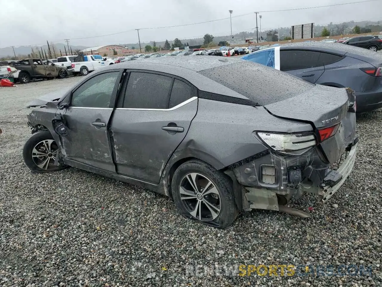 2 Photograph of a damaged car 3N1AB8CVXPY275575 NISSAN SENTRA 2023