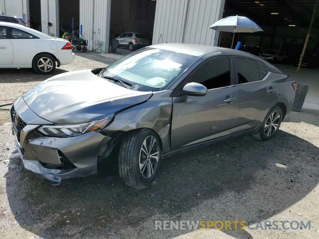 1 Photograph of a damaged car 3N1AB8CVXPY281182 NISSAN SENTRA 2023