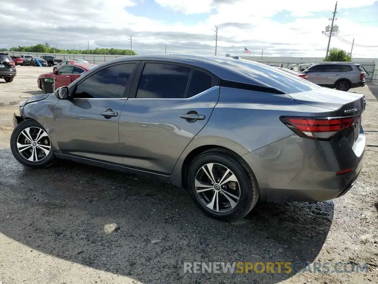 2 Photograph of a damaged car 3N1AB8CVXPY281182 NISSAN SENTRA 2023