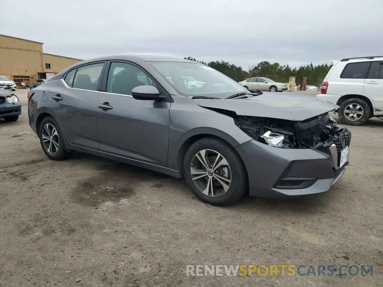 4 Photograph of a damaged car 3N1AB8CVXPY284213 NISSAN SENTRA 2023